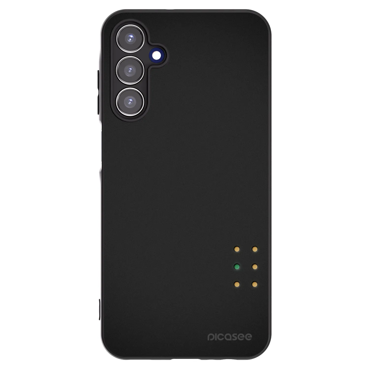 Picasee silikonski črni ovitek za Samsung Galaxy A15 A156B 5G - Pulse