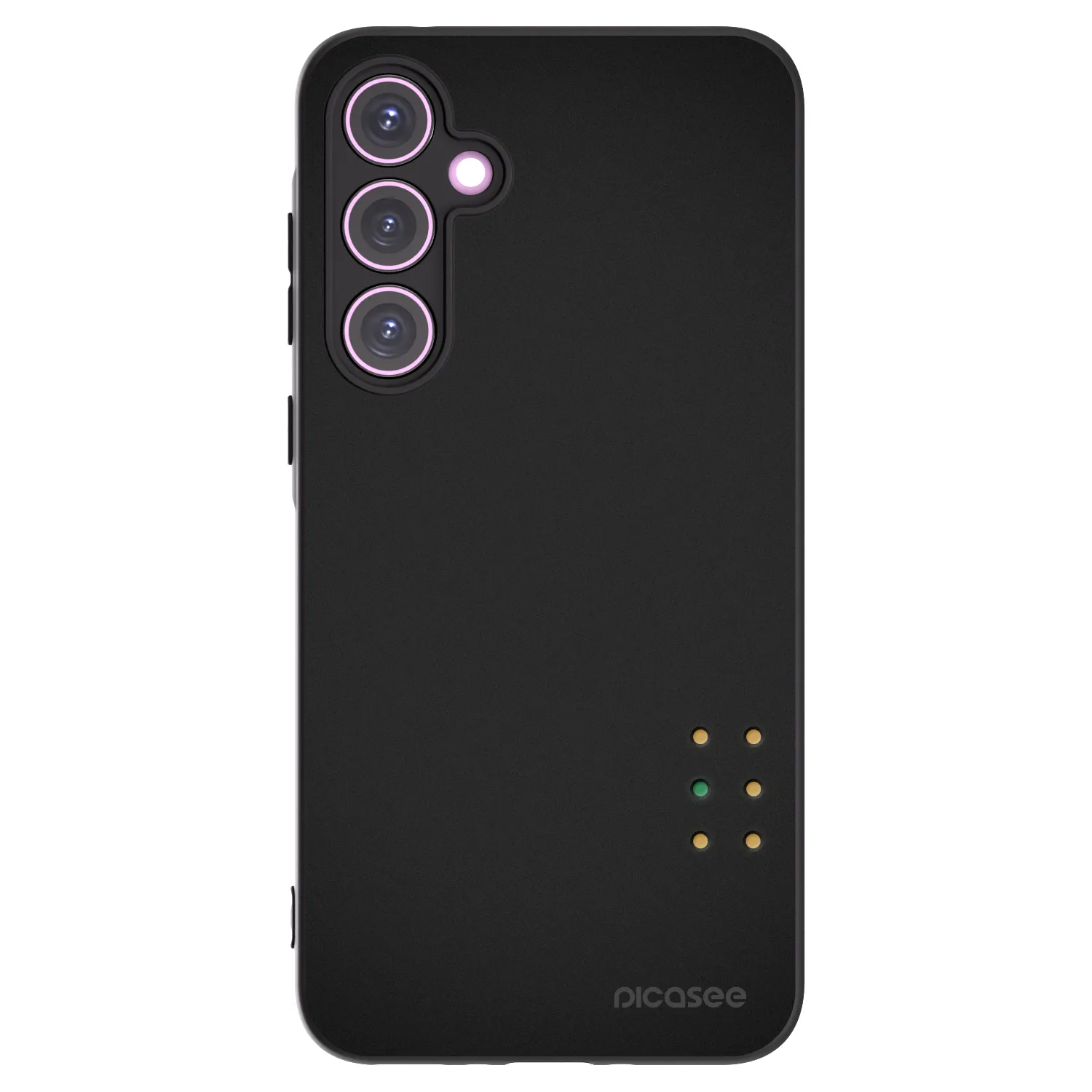Picasee silikonski črni ovitek za Samsung Galaxy A35 5G A356B - Pulse