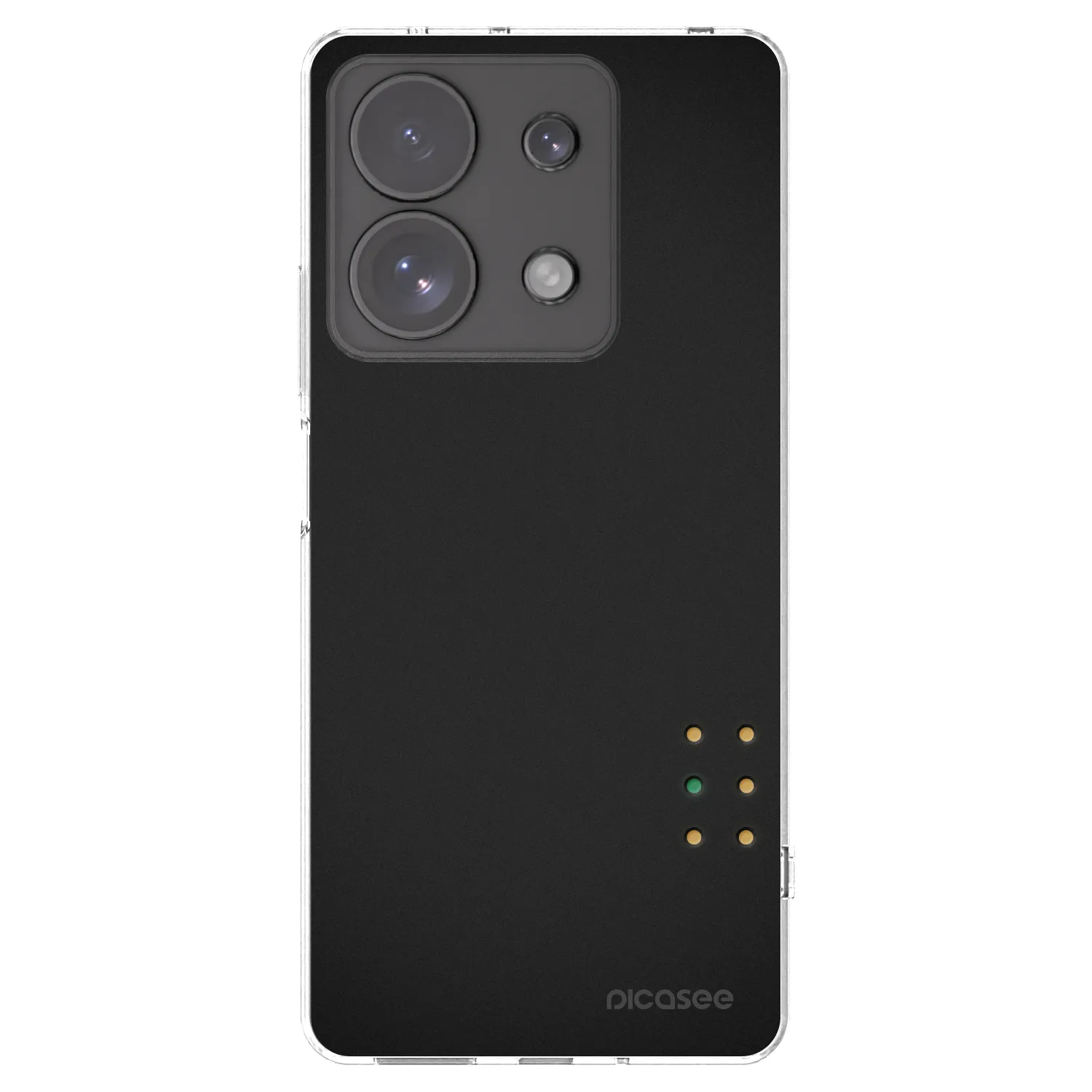 Picasee silikonski prozorni ovitek za Xiaomi Redmi Note 13 Pro 4G - Pulse