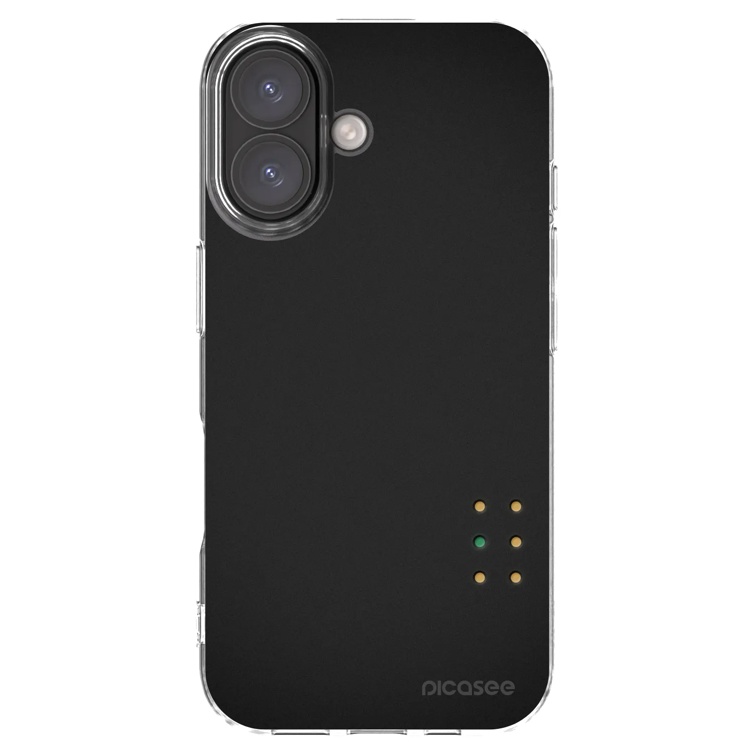 Picasee silikonski prozorni ovitek za Apple iPhone 16 - Pulse