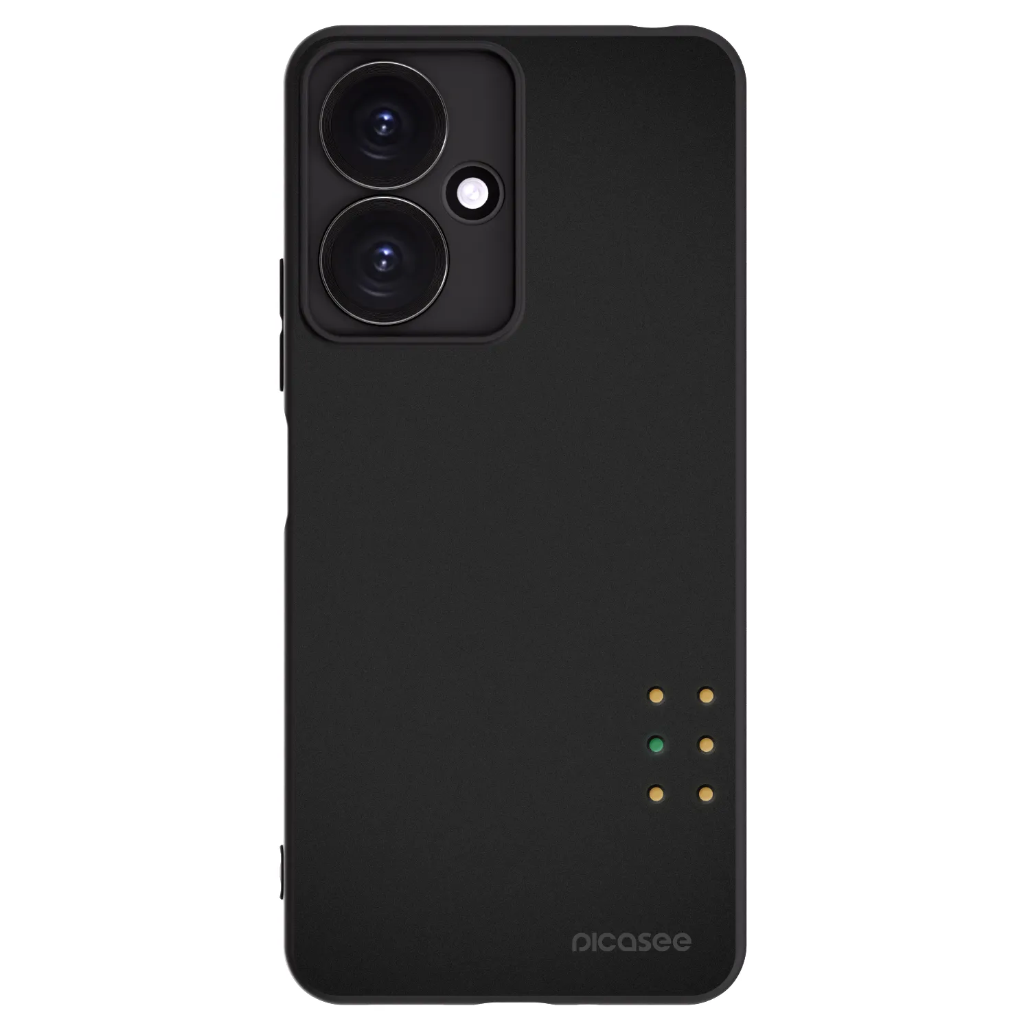 Picasee silikonski črni ovitek za Xiaomi Redmi 13C 5G - Pulse