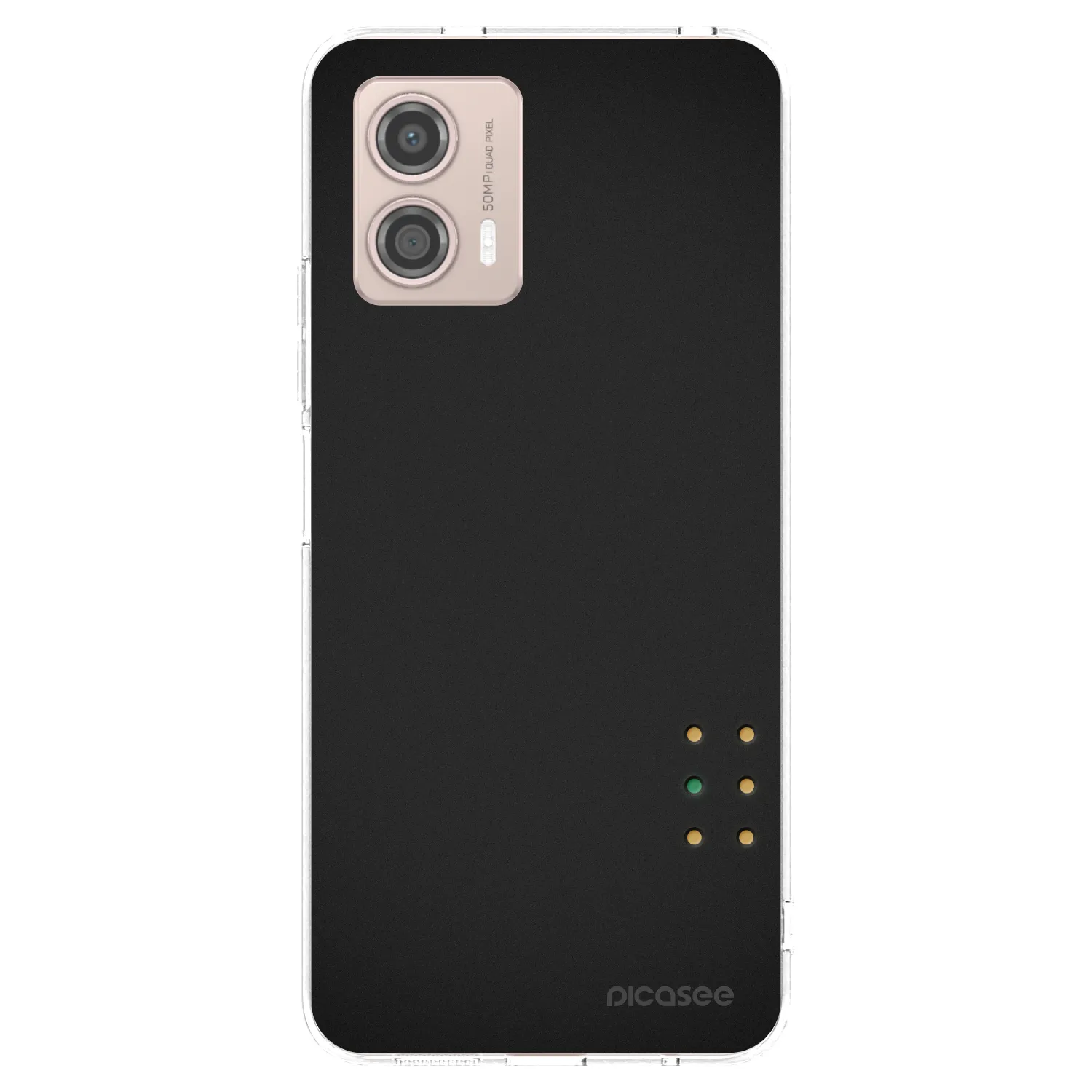 Picasee silikonski prozorni ovitek za Motorola Moto G53 5G - Pulse