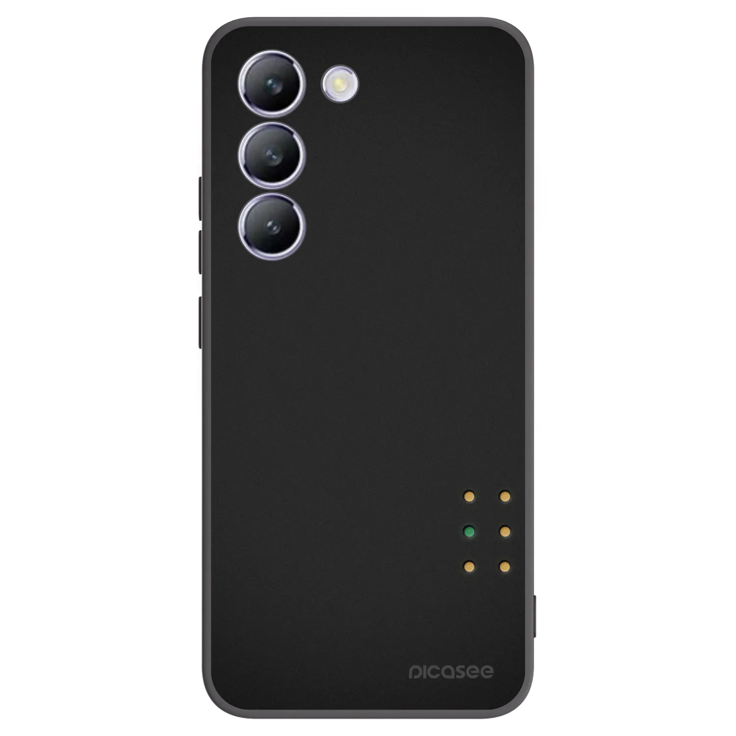Picasee silikonski črni ovitek za Vivo V40 SE 5G - Pulse