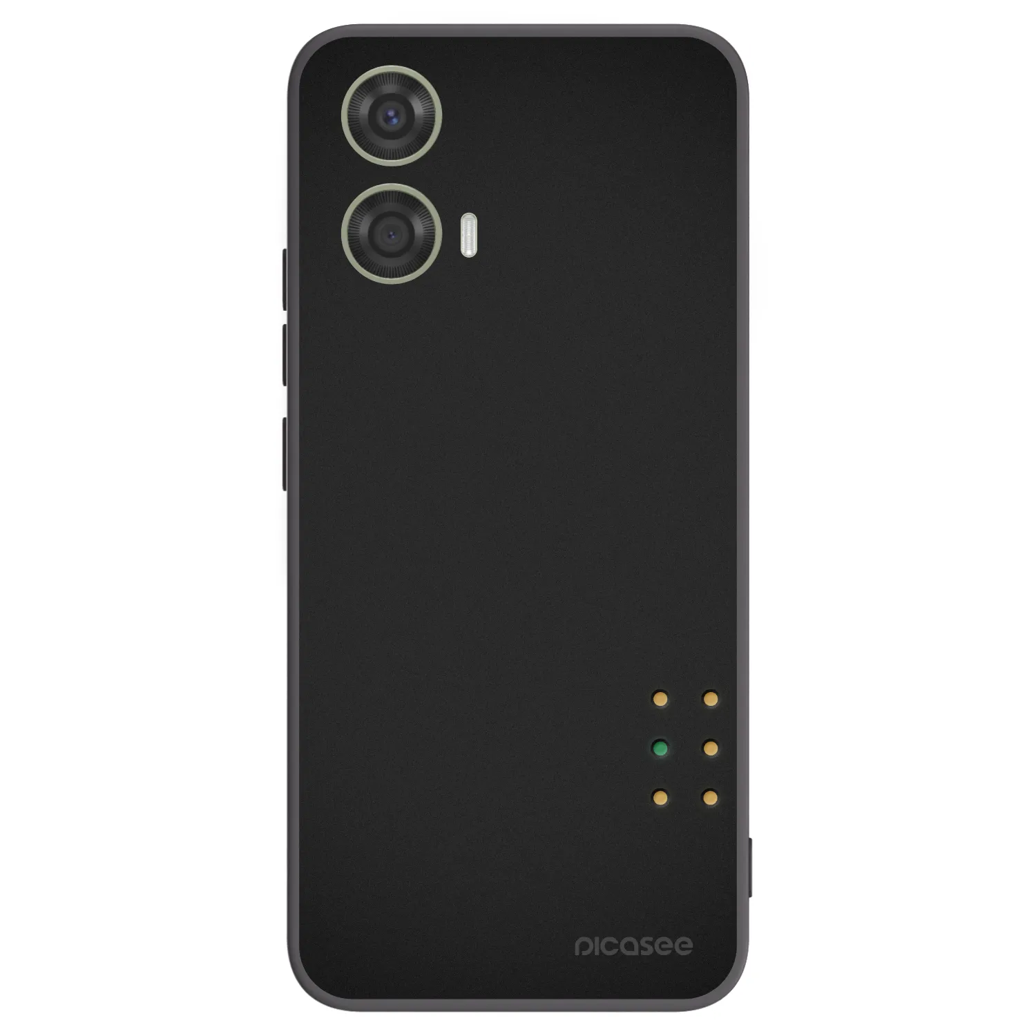 Picasee silikonski črni ovitek za Motorola Moto G24 - Pulse