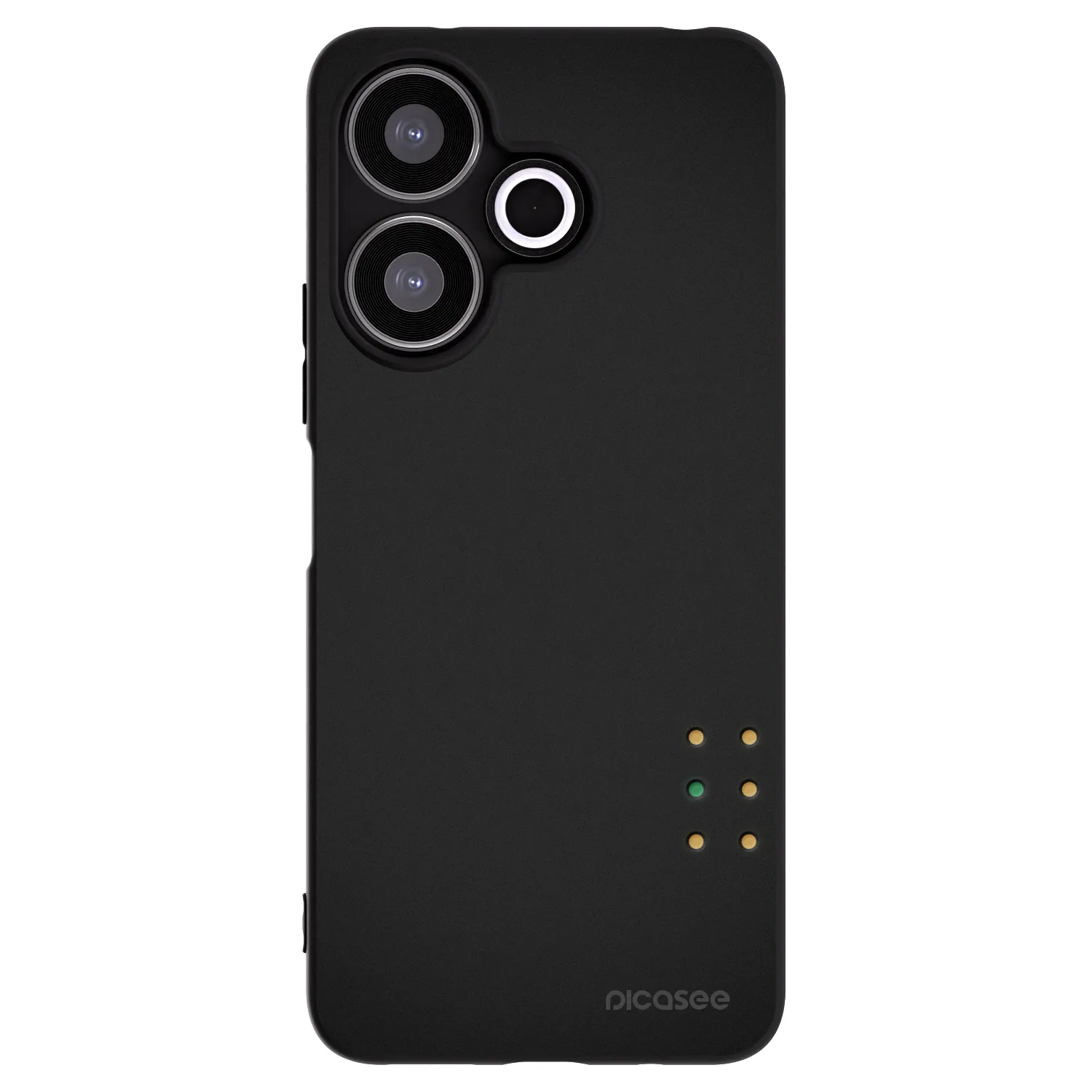 Picasee silikonski črni ovitek za Xiaomi Redmi 13 4G - Pulse