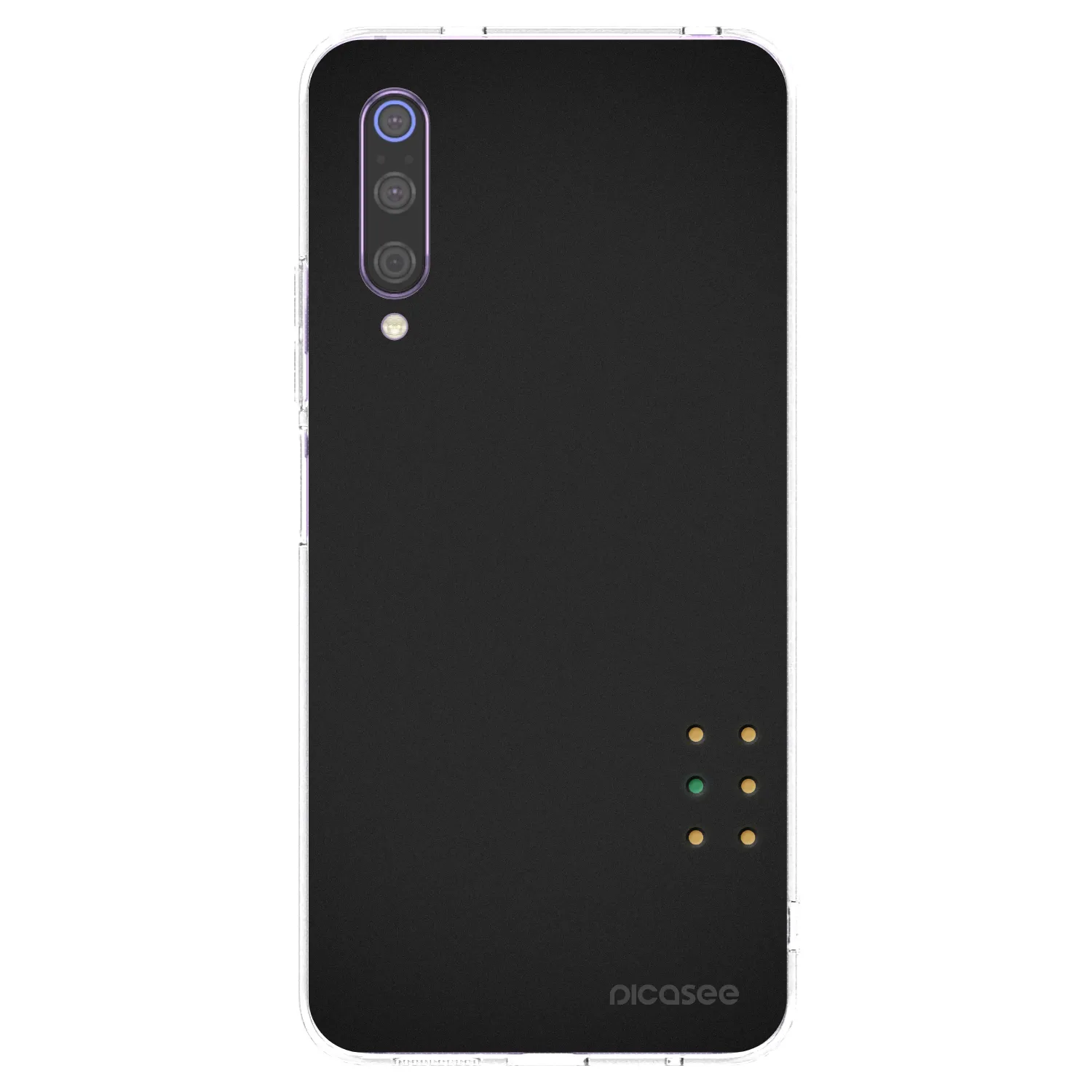 Picasee silikonski prozorni ovitek za Xiaomi Mi 9 - Pulse