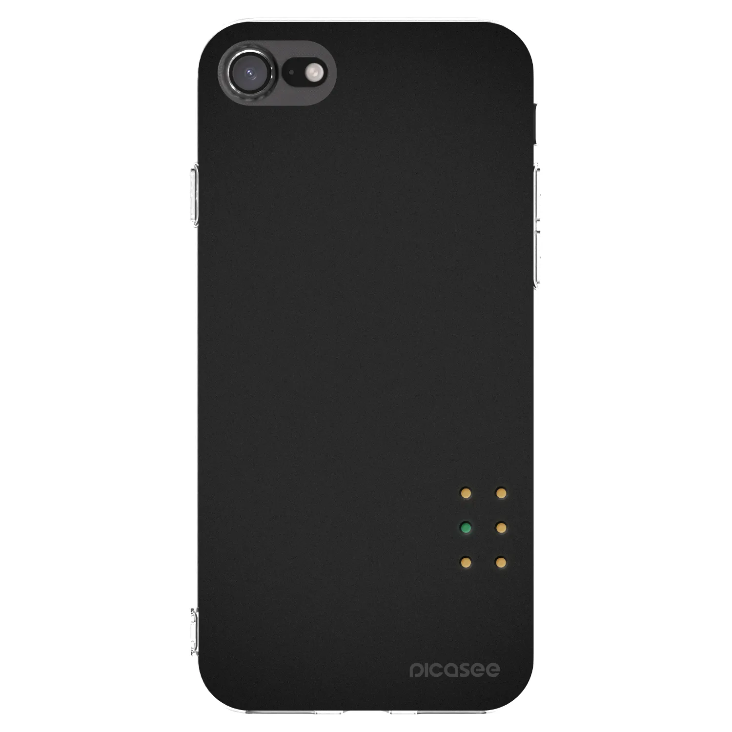 Picasee silikonski prozorni ovitek za Apple iPhone 7 - Pulse