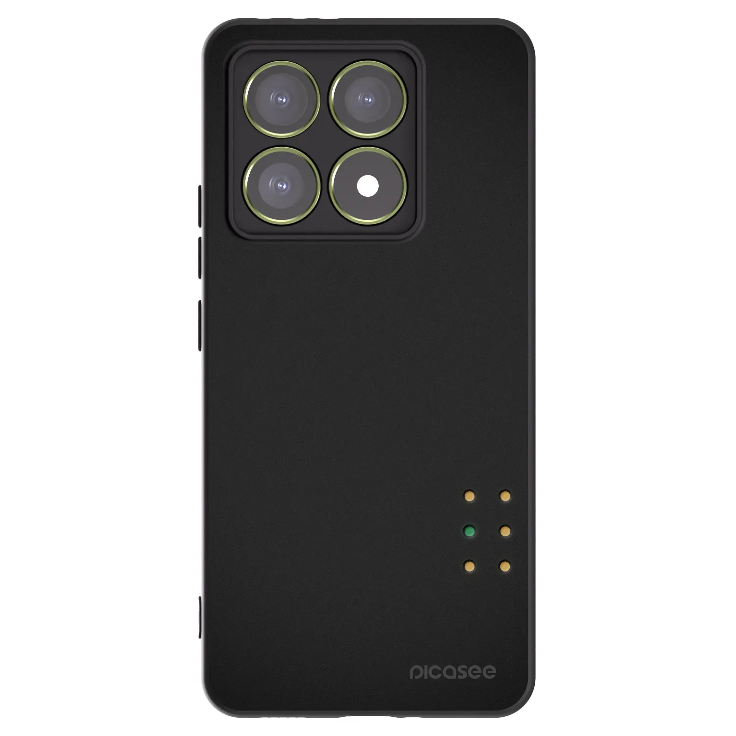 Picasee silikonski črni ovitek za Xiaomi 14T - Pulse