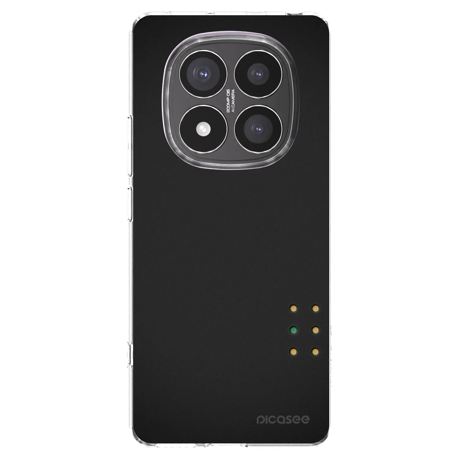 Picasee silikonski prozorni ovitek za Xiaomi Redmi Note 14 Pro+ 5G - Pulse