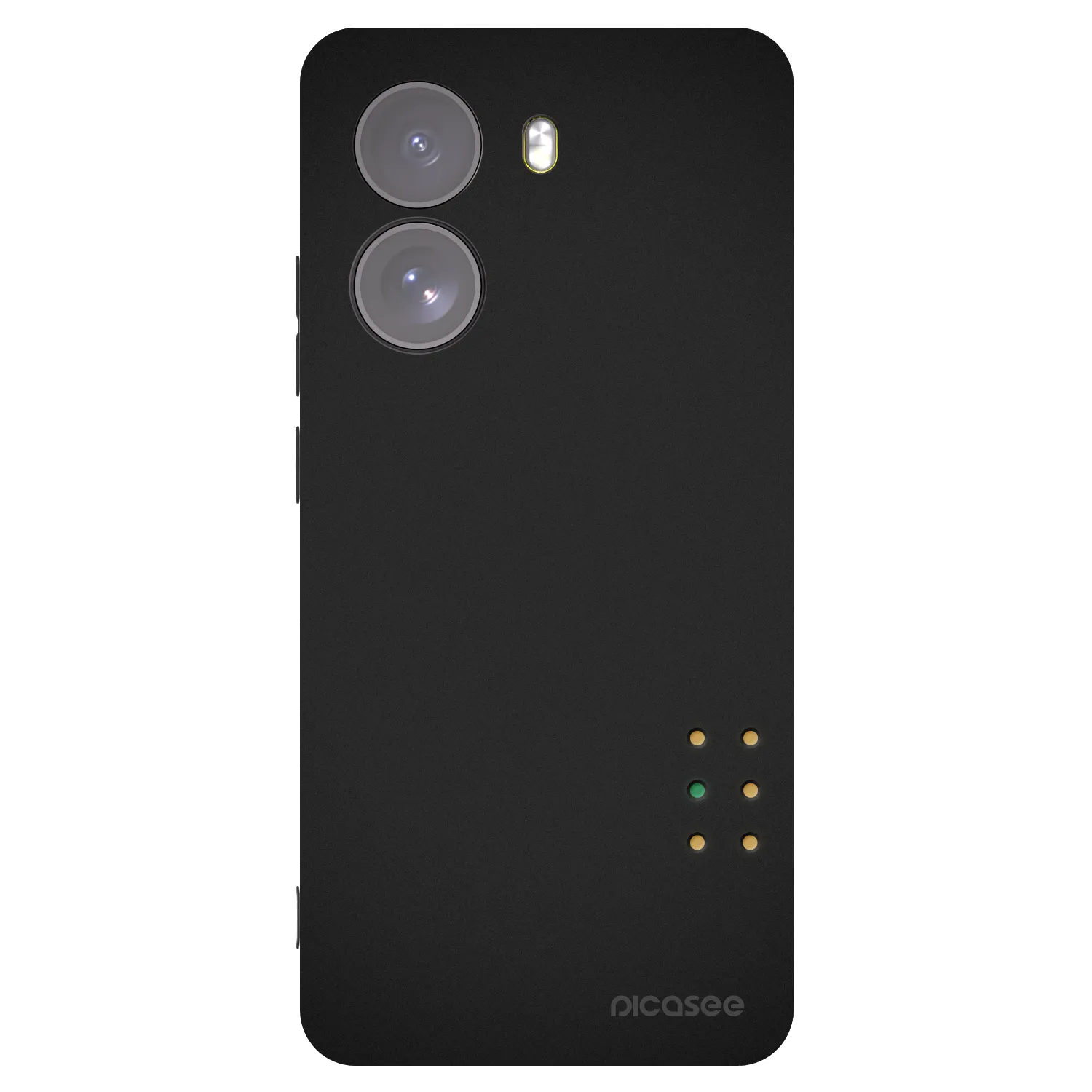 Picasee silikonski črni ovitek za Xiaomi Poco X7 - Pulse