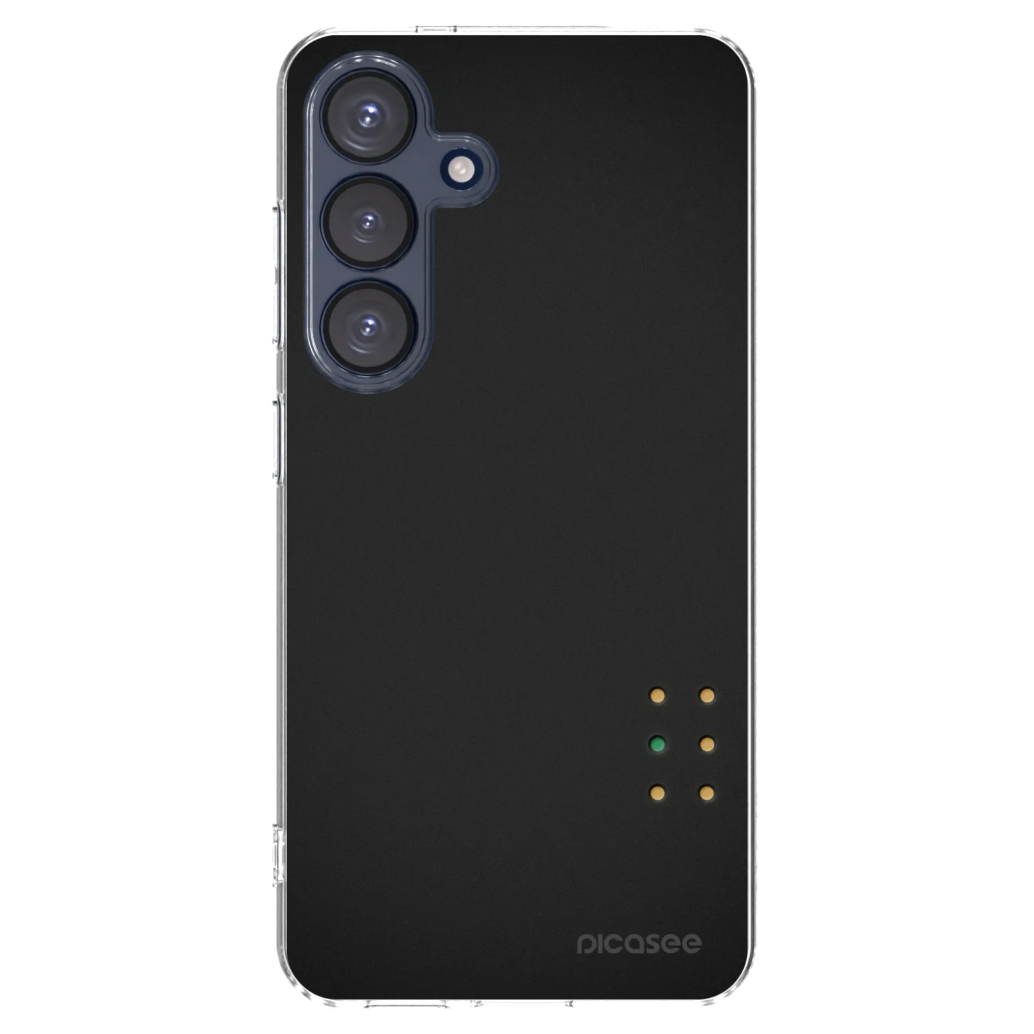 Picasee silikonski prozorni ovitek za Samsung Galaxy S25 5G - Pulse