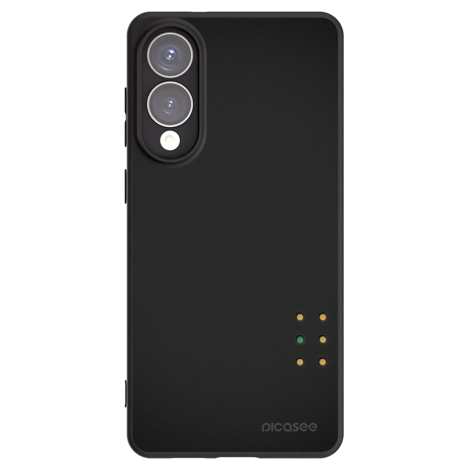 Picasee silikonski črni ovitek za Samsung Galaxy S25 Edge 5G - Pulse