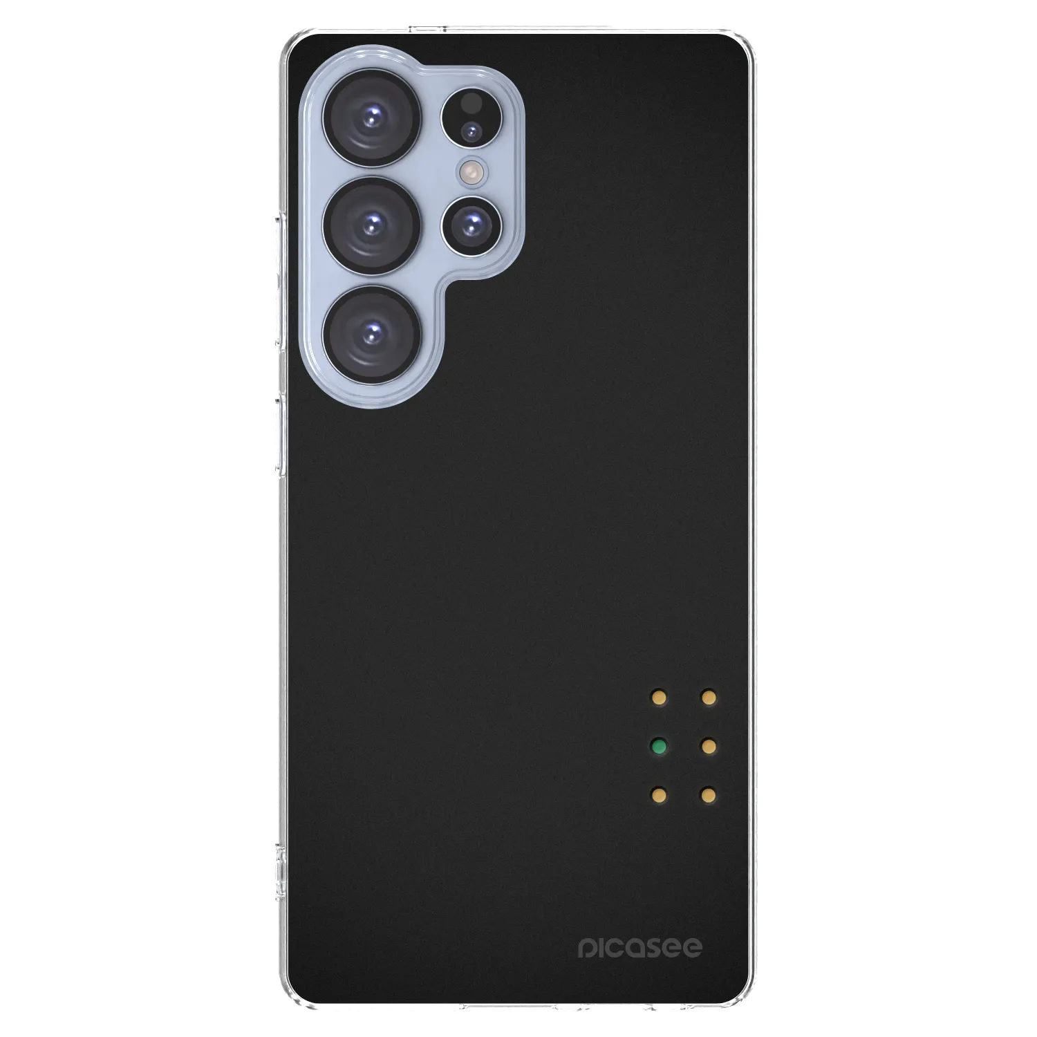 Picasee silikonski prozorni ovitek za Samsung Galaxy S25 Ultra 5G - Pulse