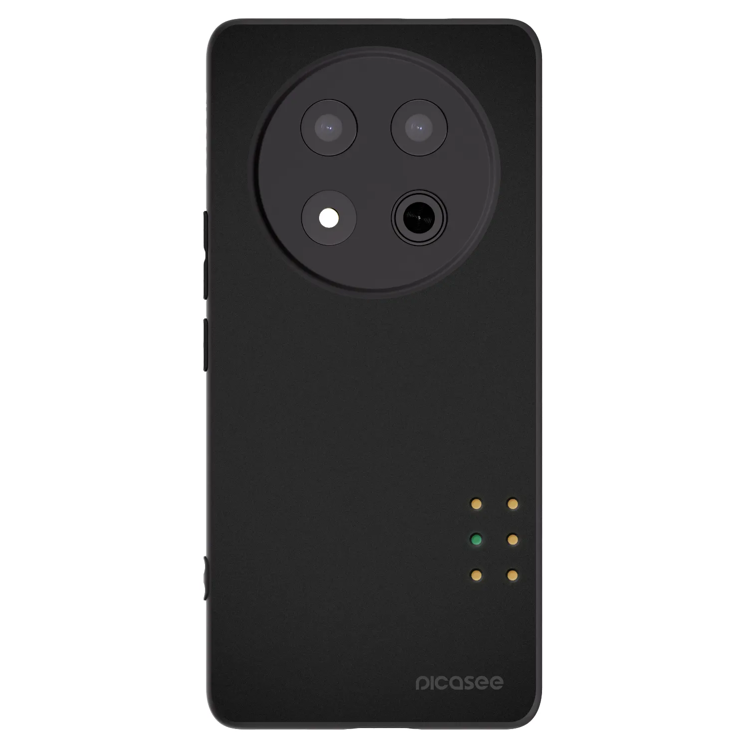 Picasee silikonski črni ovitek za Honor Magic7 Lite 5G - Pulse