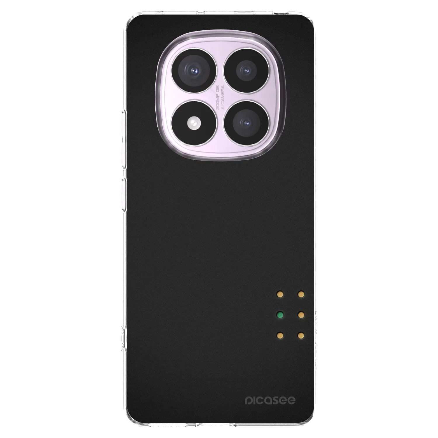 Picasee silikonski prozorni ovitek za Xiaomi Redmi Note 14 Pro 4G - Pulse