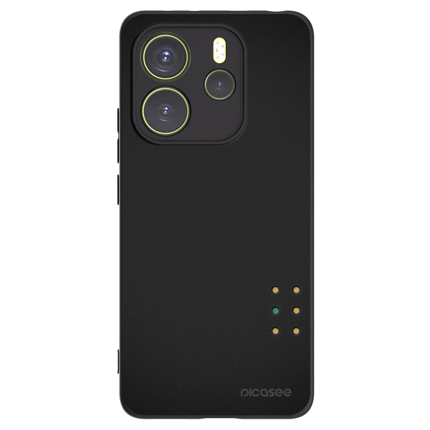 Picasee silikonski črni ovitek za Xiaomi Redmi Note 14 4G - Pulse
