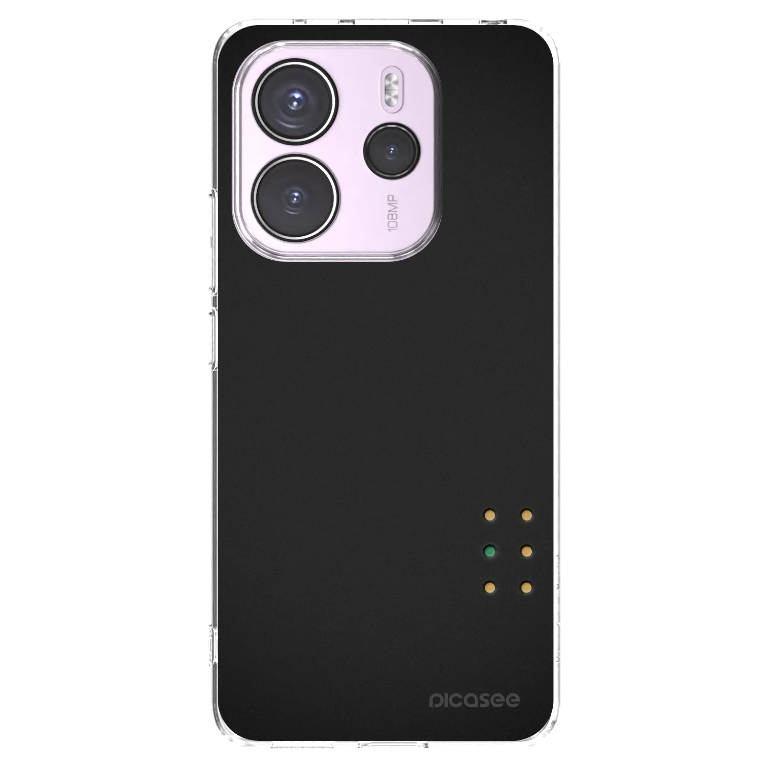 Picasee silikonski prozorni ovitek za Xiaomi Redmi Note 14 4G - Pulse