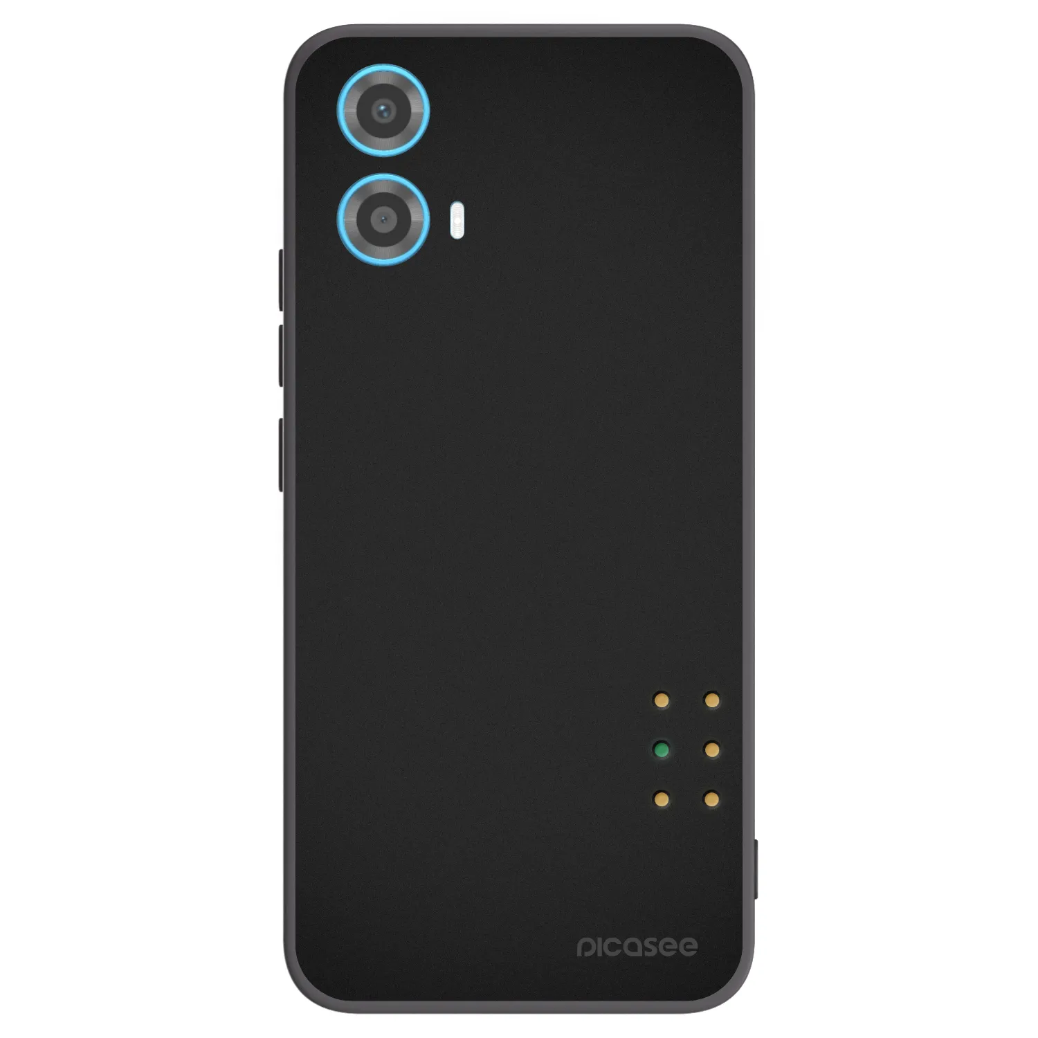 Picasee silikonski črni ovitek za Motorola Moto G34 5G - Pulse