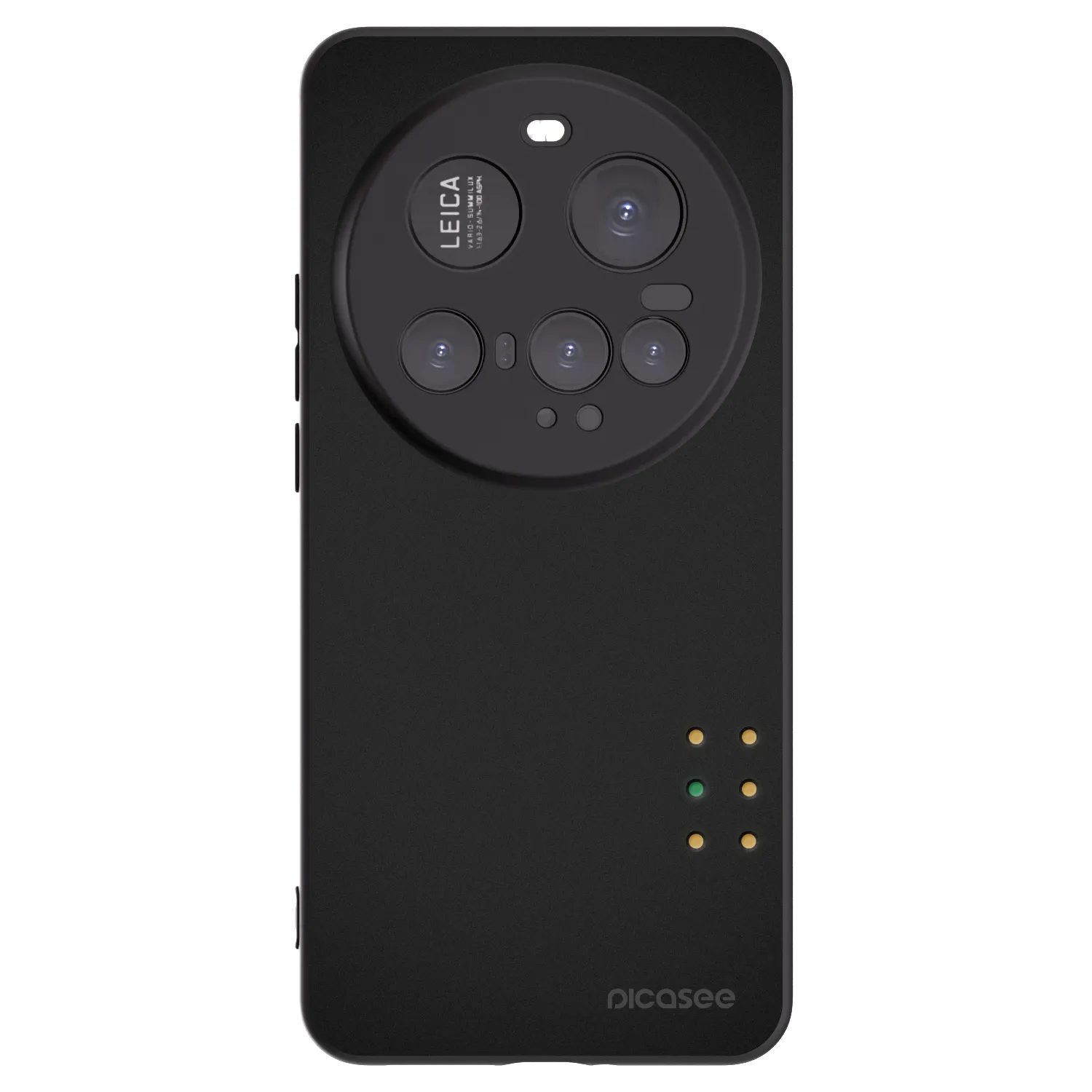 Picasee silikonski črni ovitek za Xiaomi 15 Ultra - Pulse