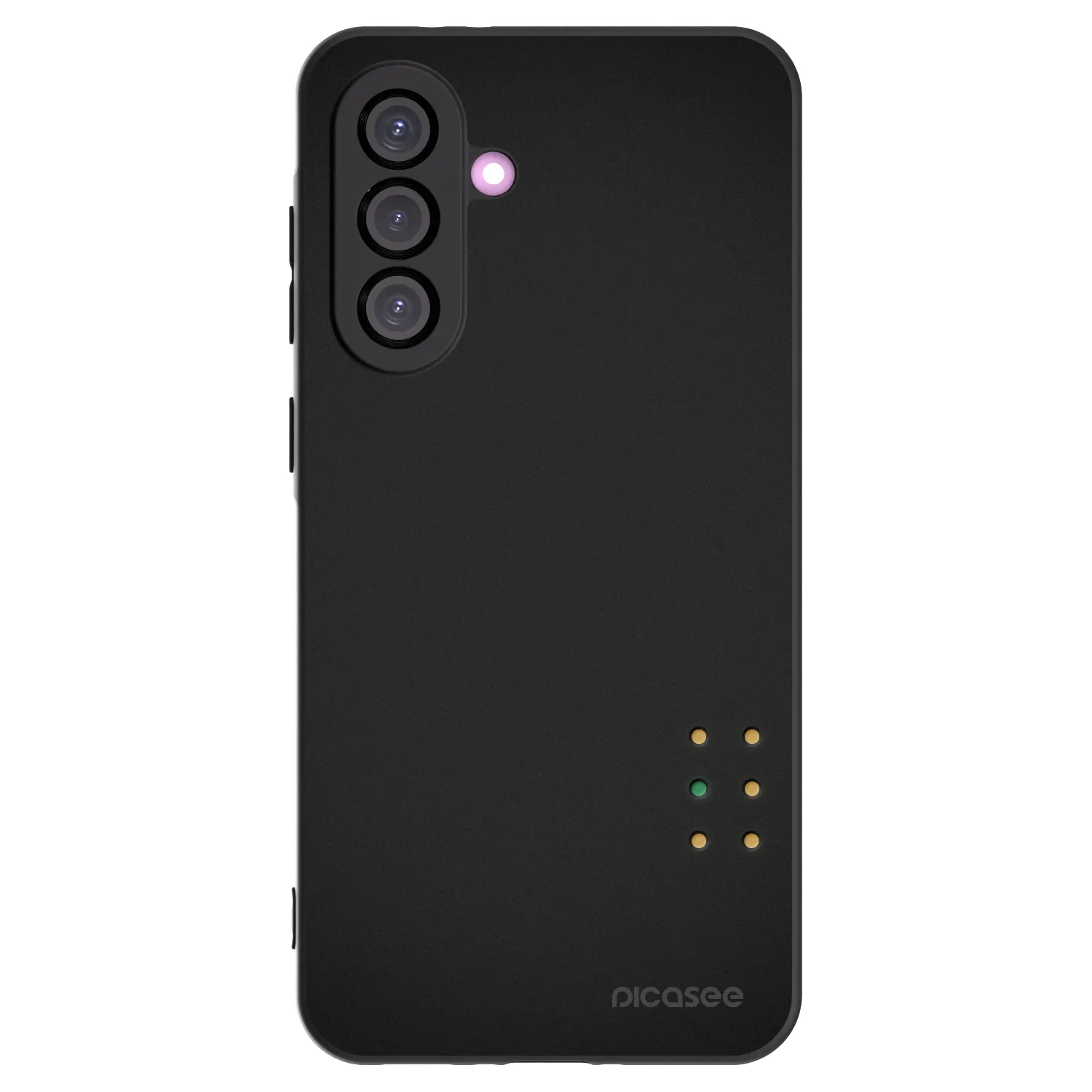 Picasee silikonski črni ovitek za Samsung Galaxy A36 5G - Pulse