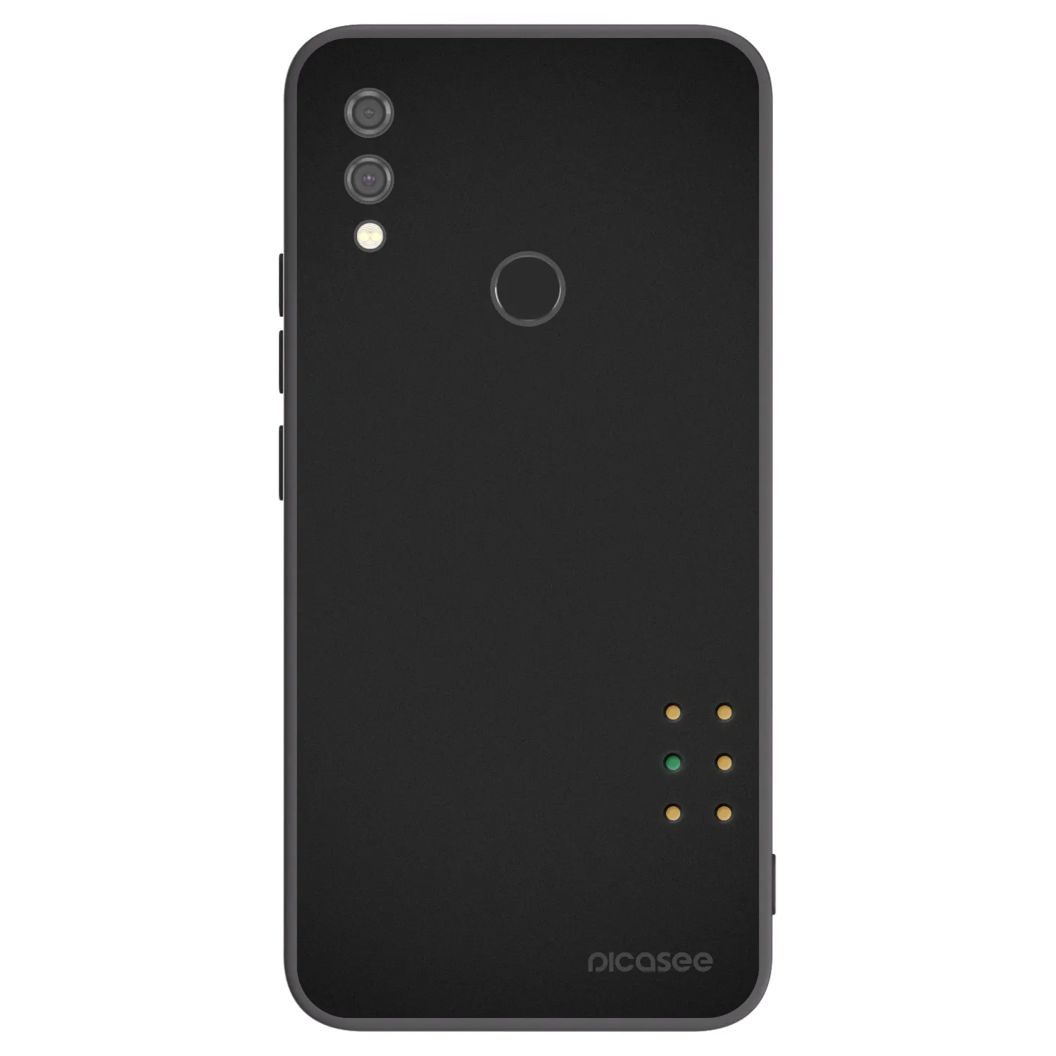 Picasee silikonski črni ovitek za Xiaomi Redmi Note 7 - Pulse