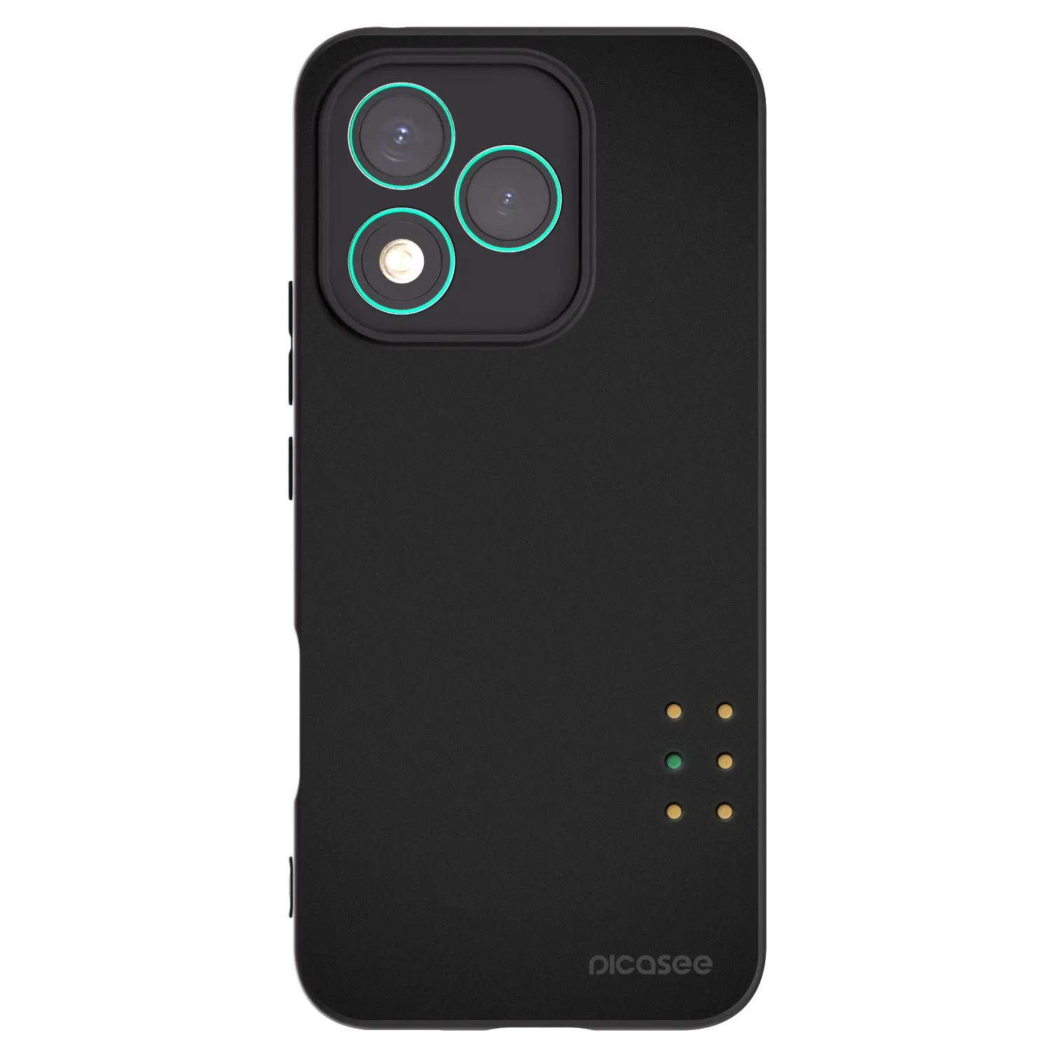 Picasee silikonski črni ovitek za Honor 400 Lite 5G - Pulse