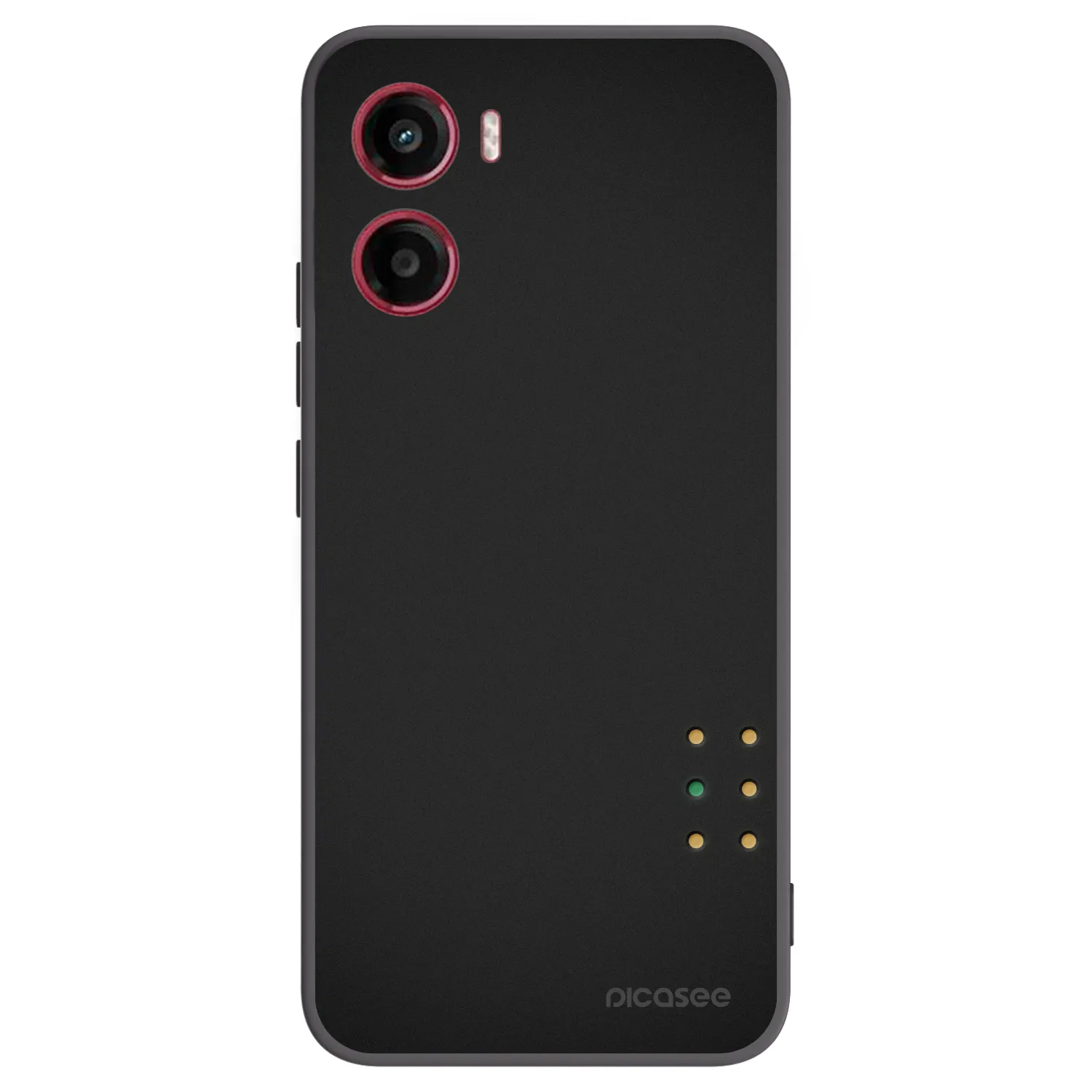Picasee silikonski črni ovitek za Motorola Moto G05 - Pulse
