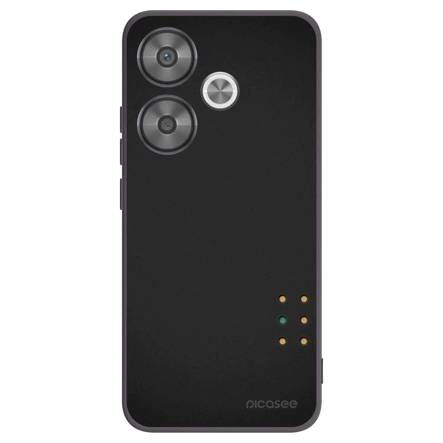 Picasee silikonski črni ovitek za Xiaomi Poco F6 - Pulse