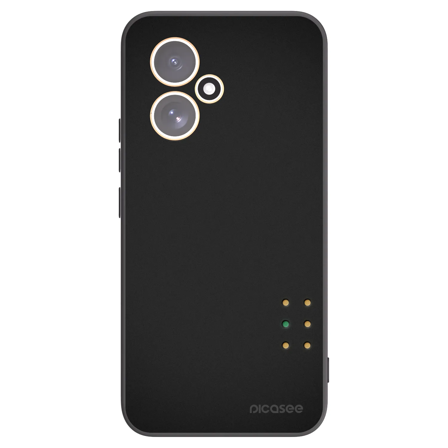Picasee silikonski črni ovitek za Honor 400 5G - Pulse