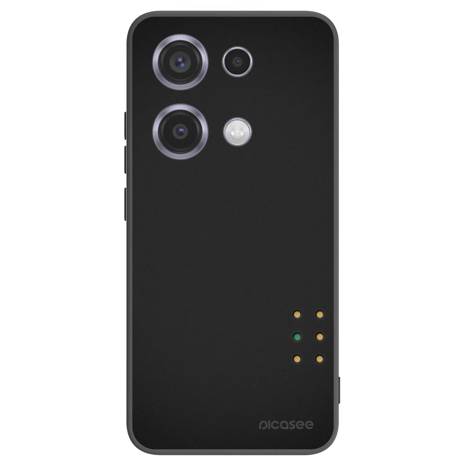 Picasee silikonski črni ovitek za Xiaomi Redmi Note 14S - Pulse