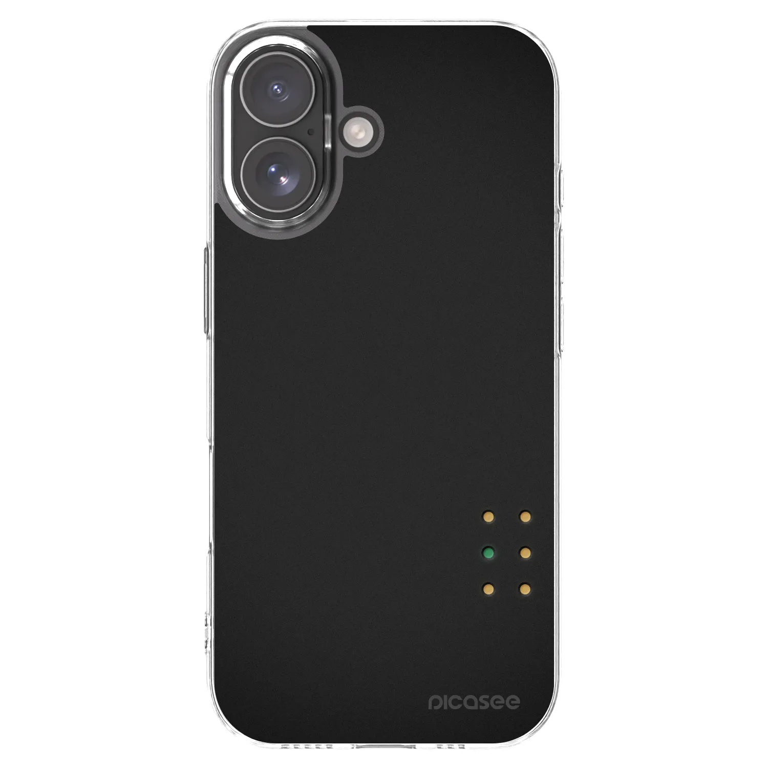 Picasee silikonski prozorni ovitek za Apple iPhone 17 - Pulse