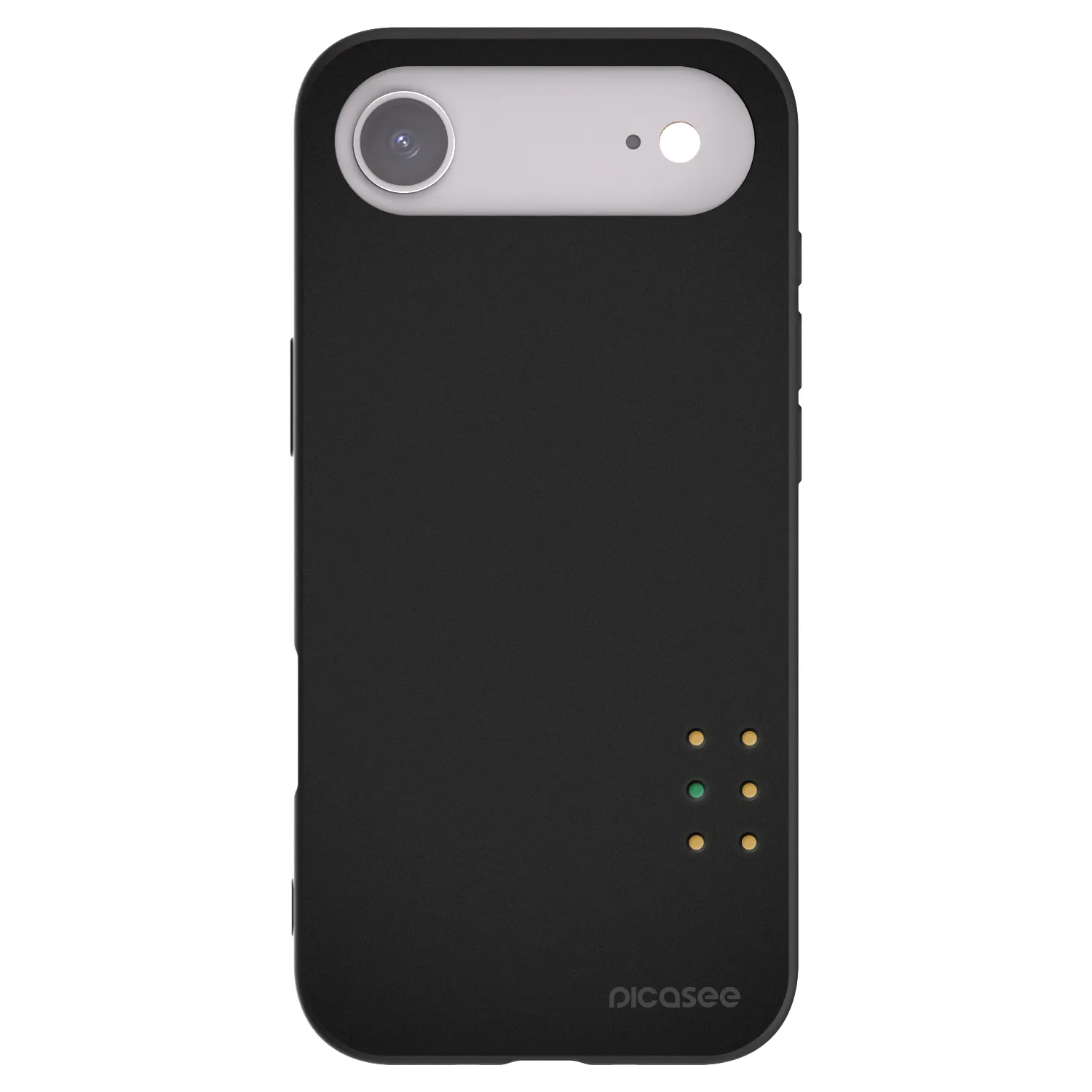 Picasee silikonski črni ovitek za Apple iPhone Air - Pulse