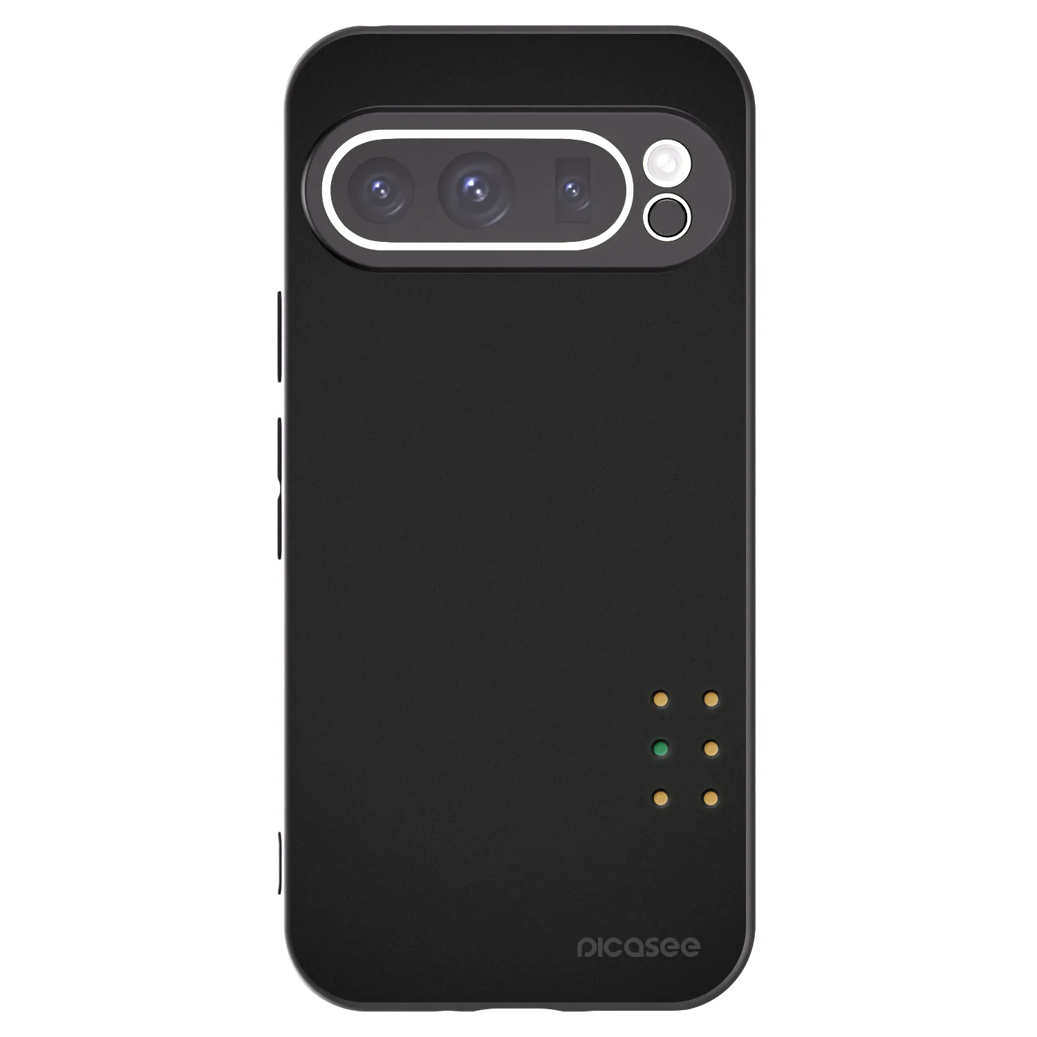 Picasee silikonski črni ovitek za Google Pixel 9 Pro XL - Pulse
