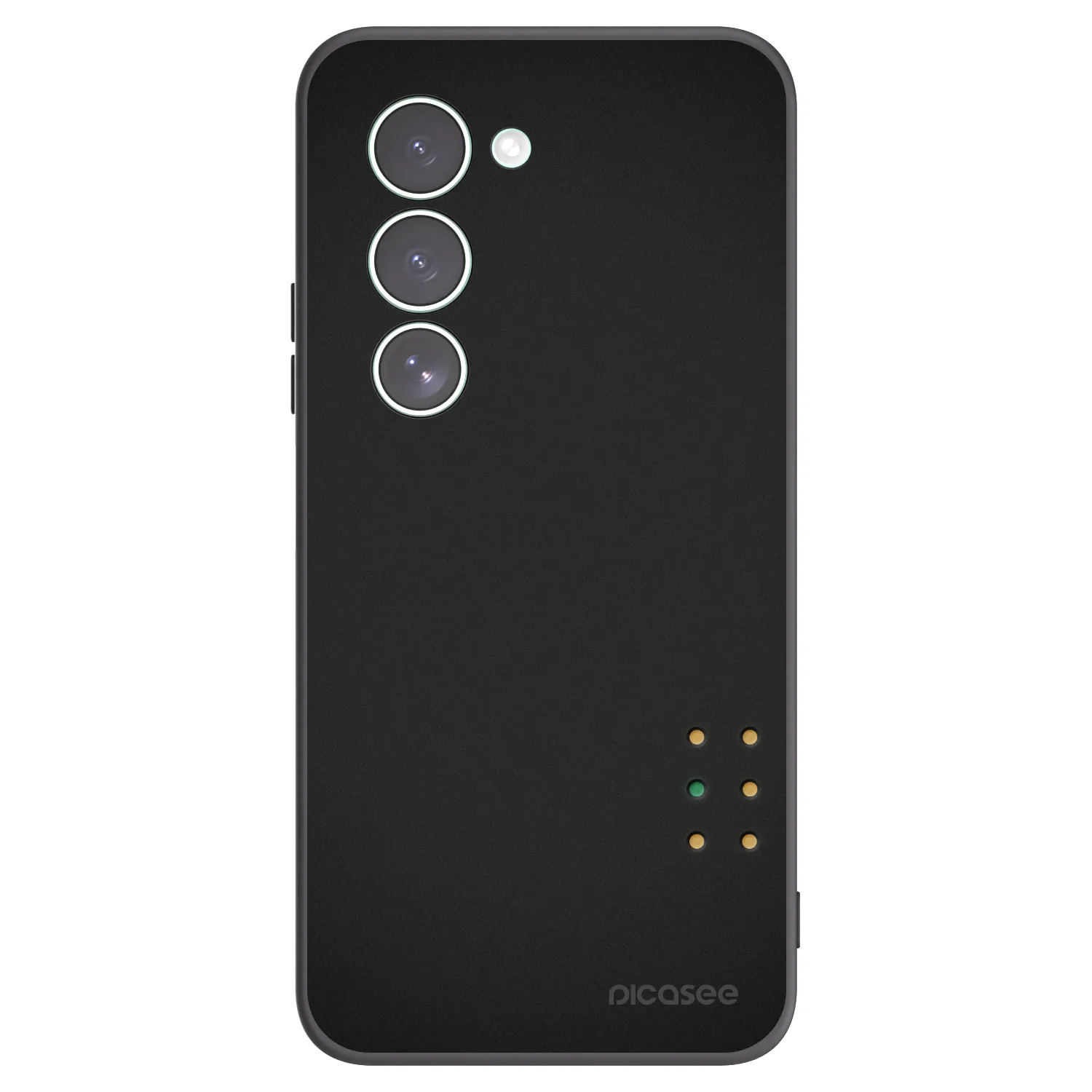 Picasee silikonski črni ovitek za Xiaomi Redmi 15 5G - Pulse