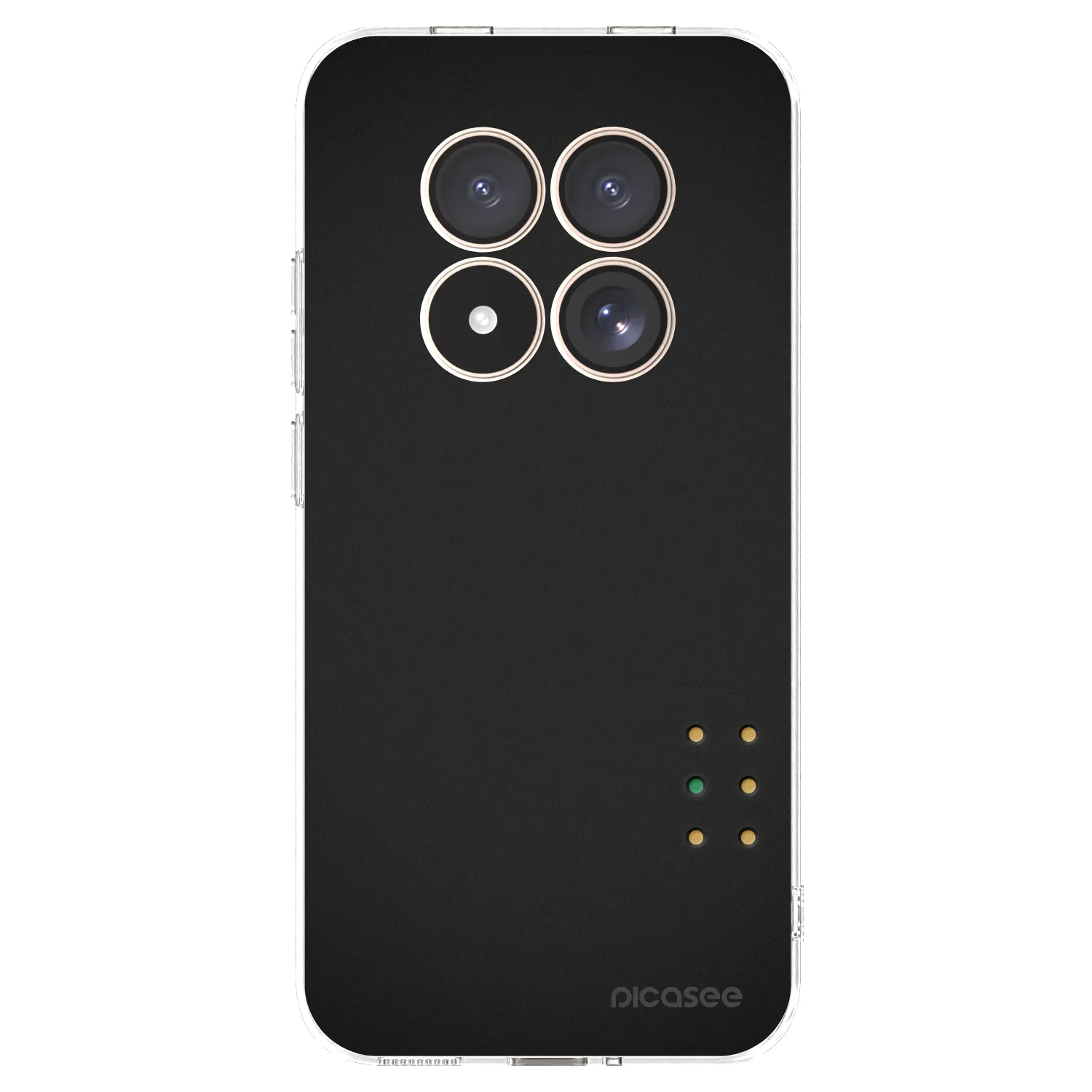 Picasee silikonski prozorni ovitek za Xiaomi Redmi Note 15 Pro 4G - Pulse