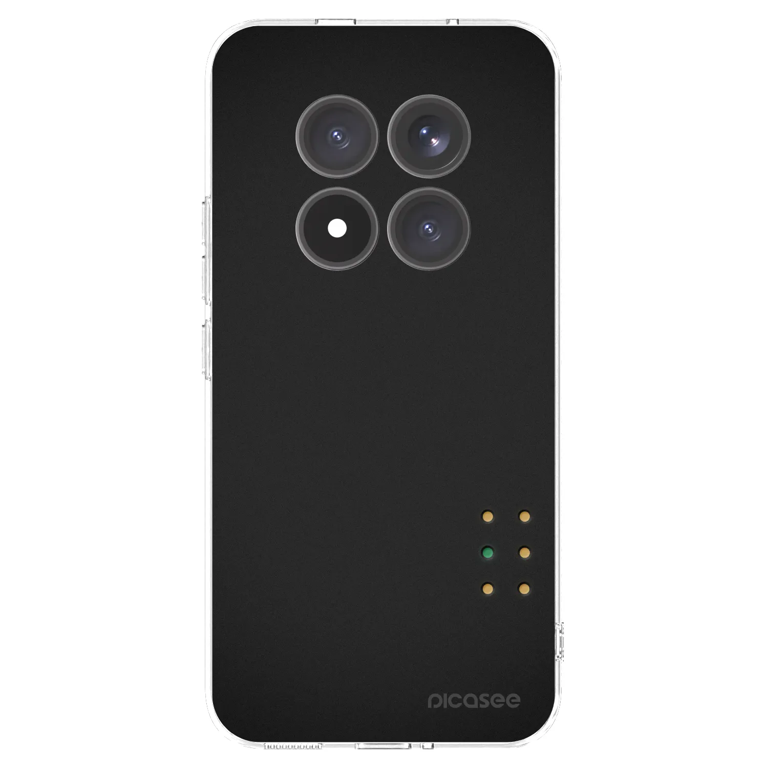 Picasee silikonski prozorni ovitek za Xiaomi Redmi Note 15 Pro+ - Pulse