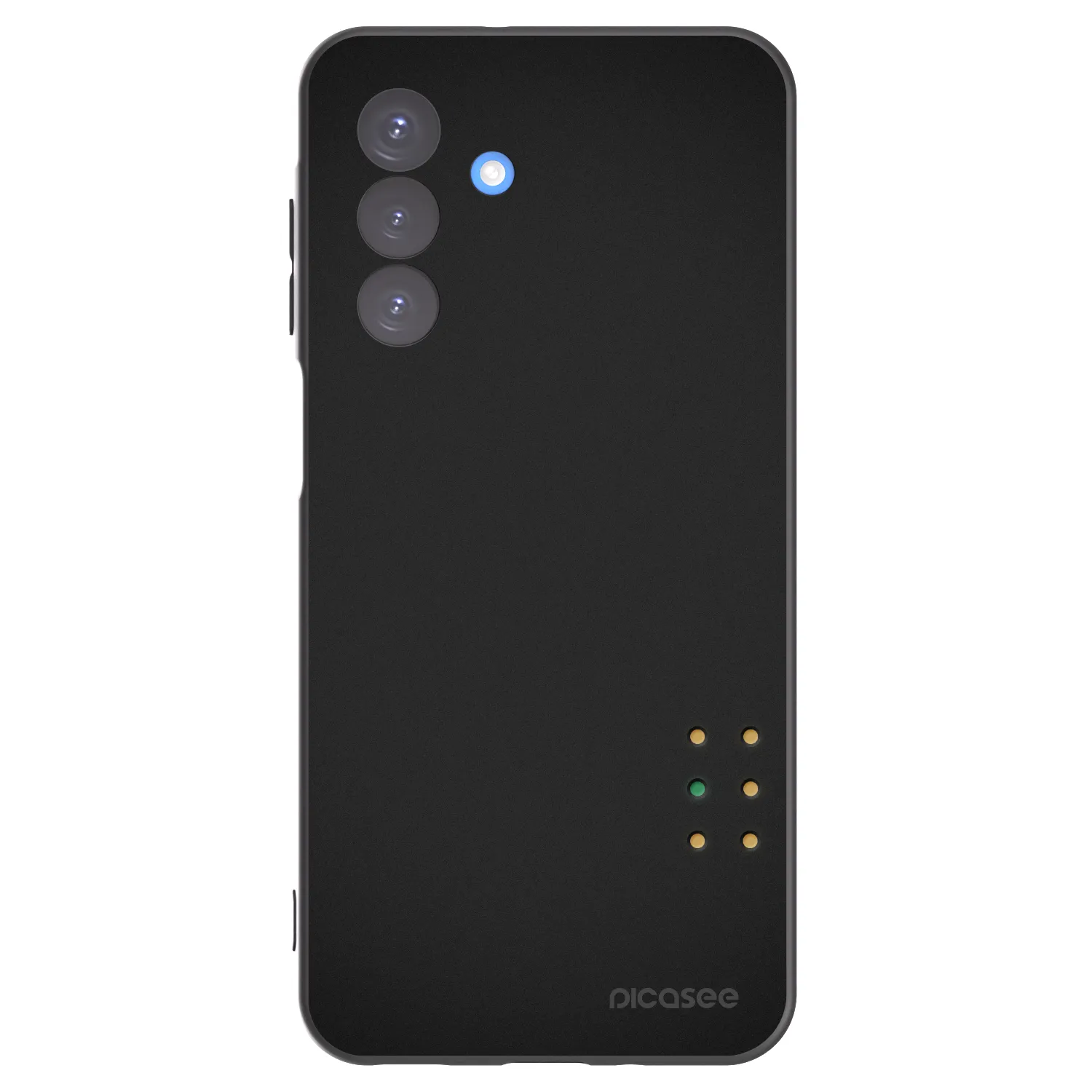 Picasee silikonski črni ovitek za Samsung Galaxy A17 5G - Pulse