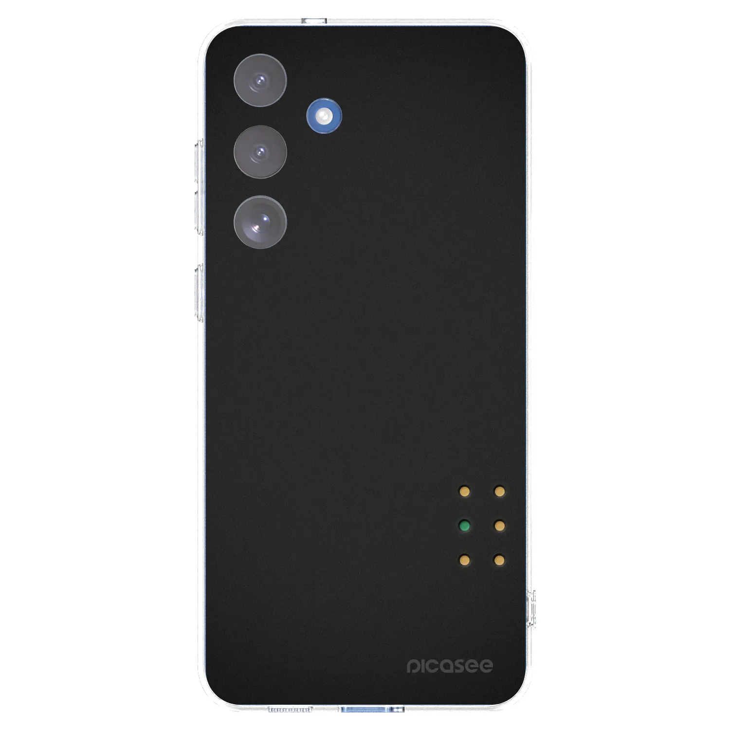 Picasee silikonski prozorni ovitek za Samsung Galaxy S25 FE 5G - Pulse