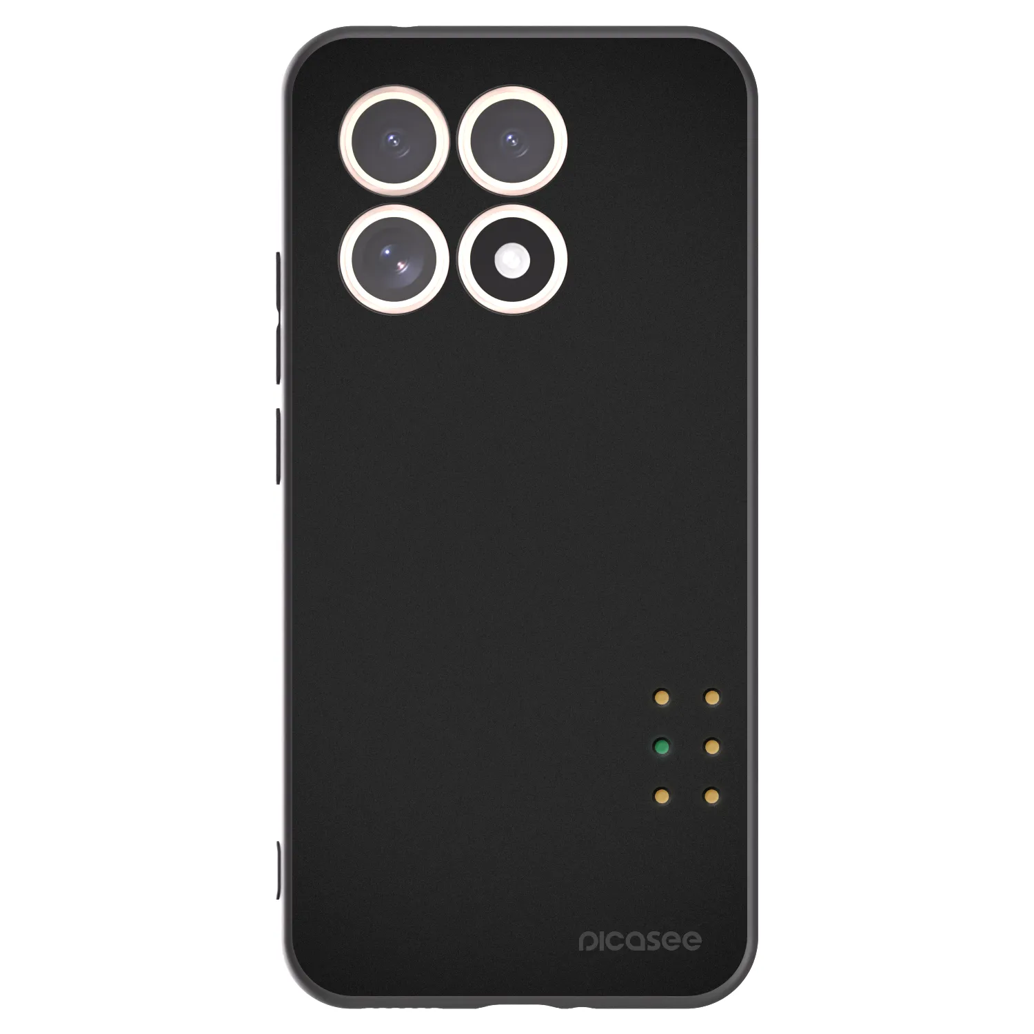 Picasee silikonski črni ovitek za Xiaomi 15T - Pulse