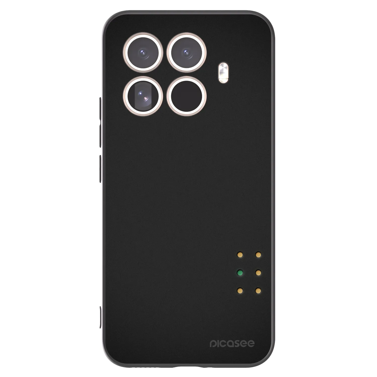 Picasee silikonski črni ovitek za Xiaomi 15T Pro - Pulse