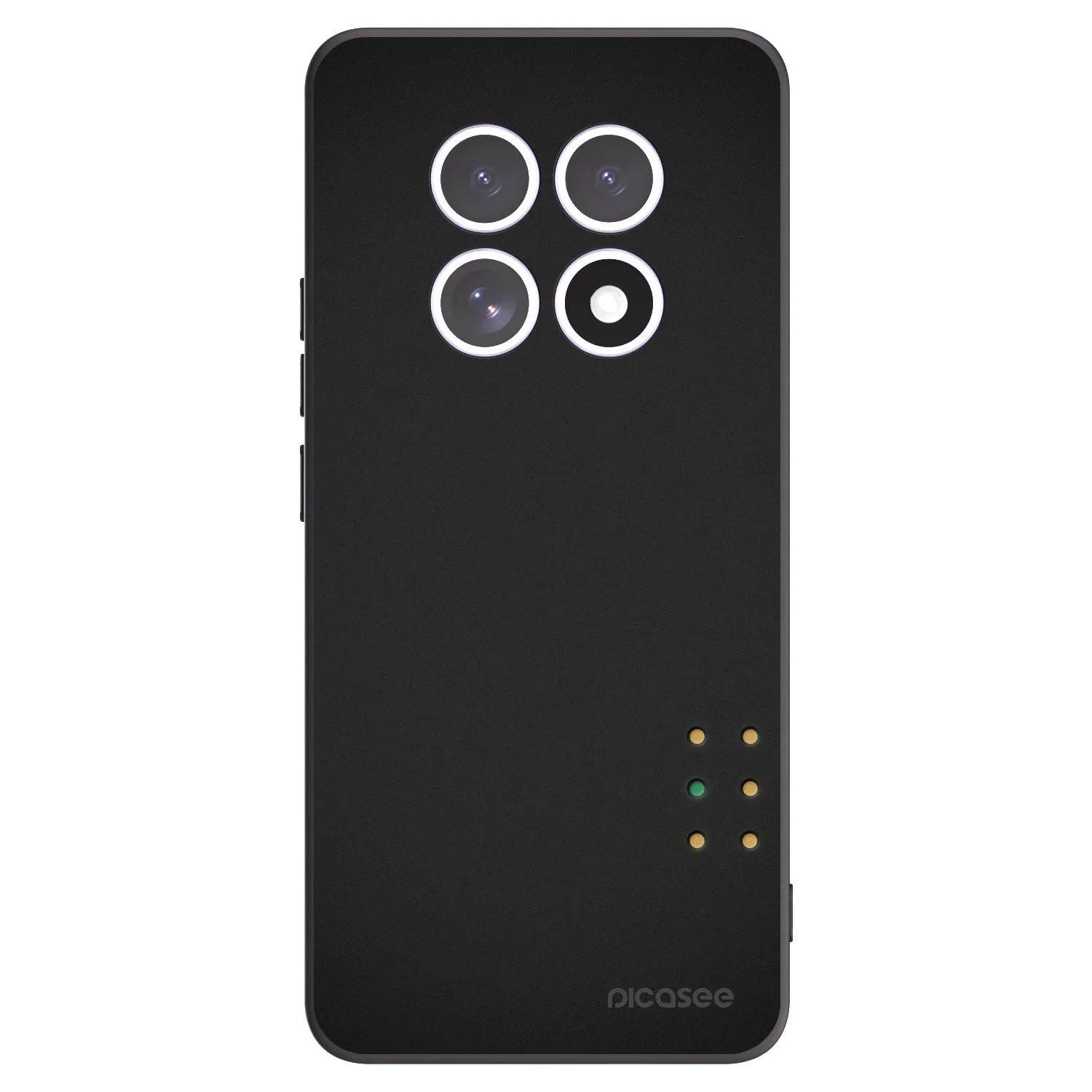Picasee silikonski črni ovitek za Xiaomi Redmi Note 15 - Pulse