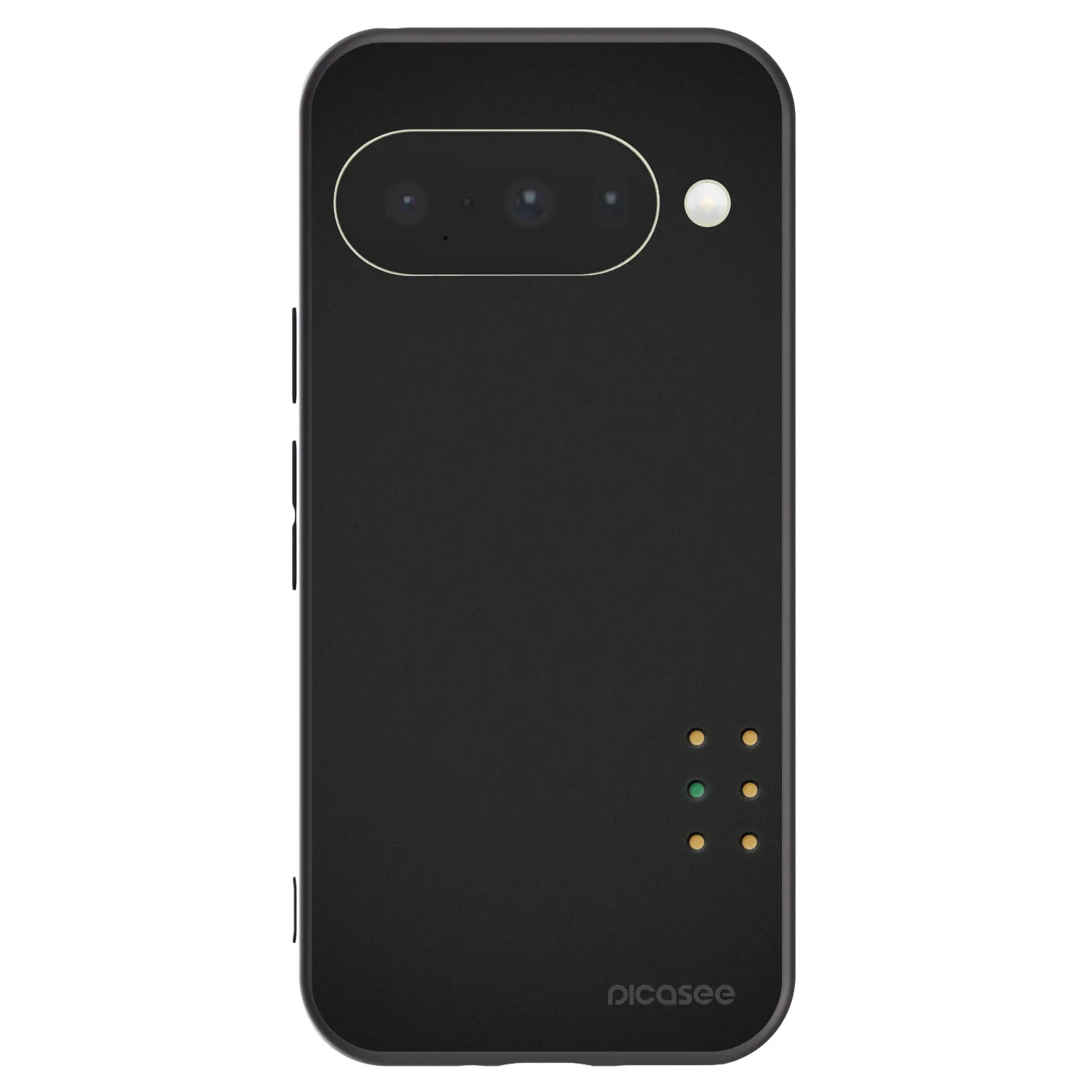 Picasee silikonski črni ovitek za Google Pixel 10 - Pulse