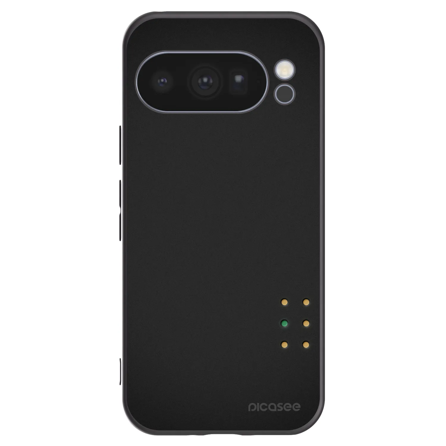 Picasee silikonski črni ovitek za Google Pixel 10 Pro - Pulse