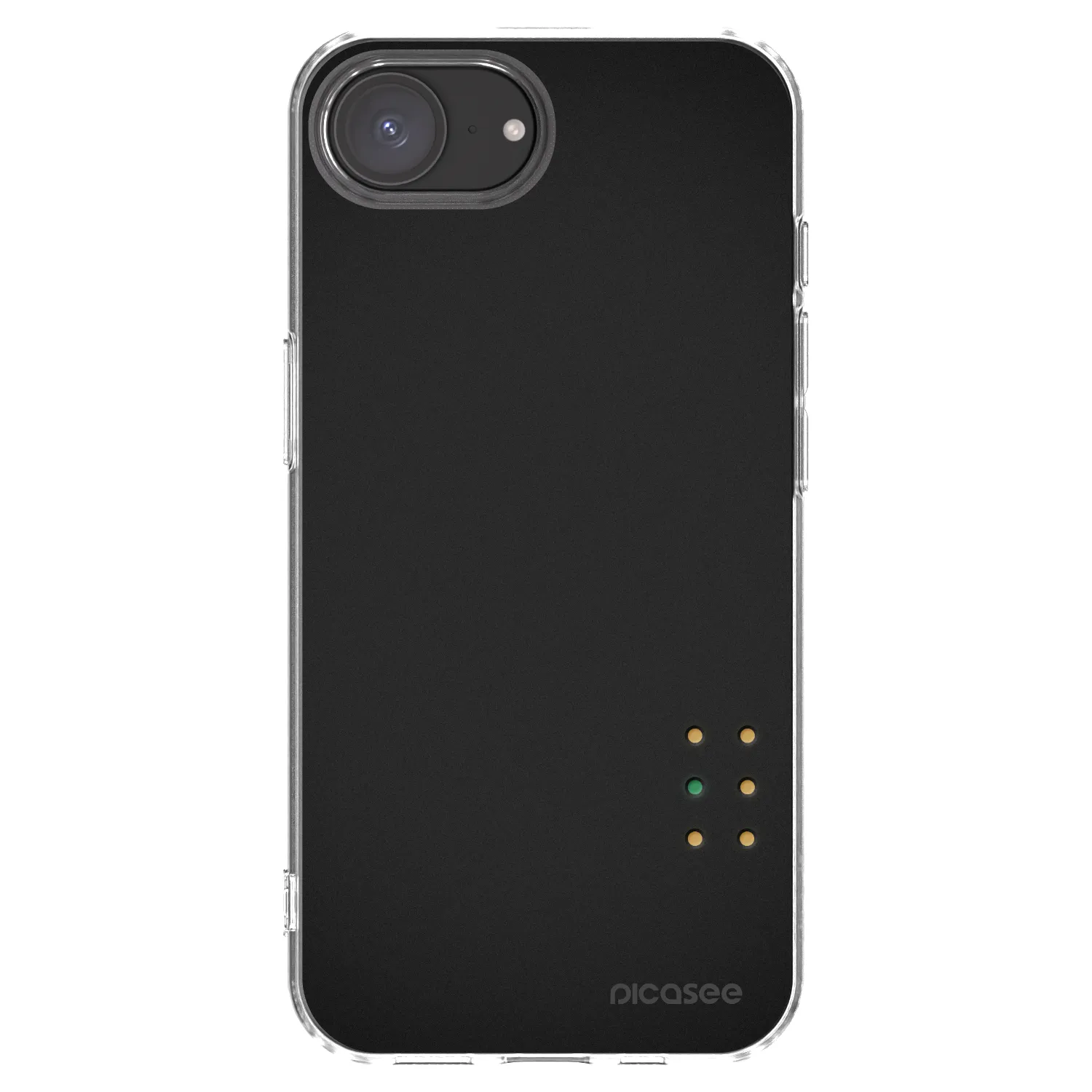 Picasee silikonski prozorni ovitek za Apple iPhone 17e - Pulse