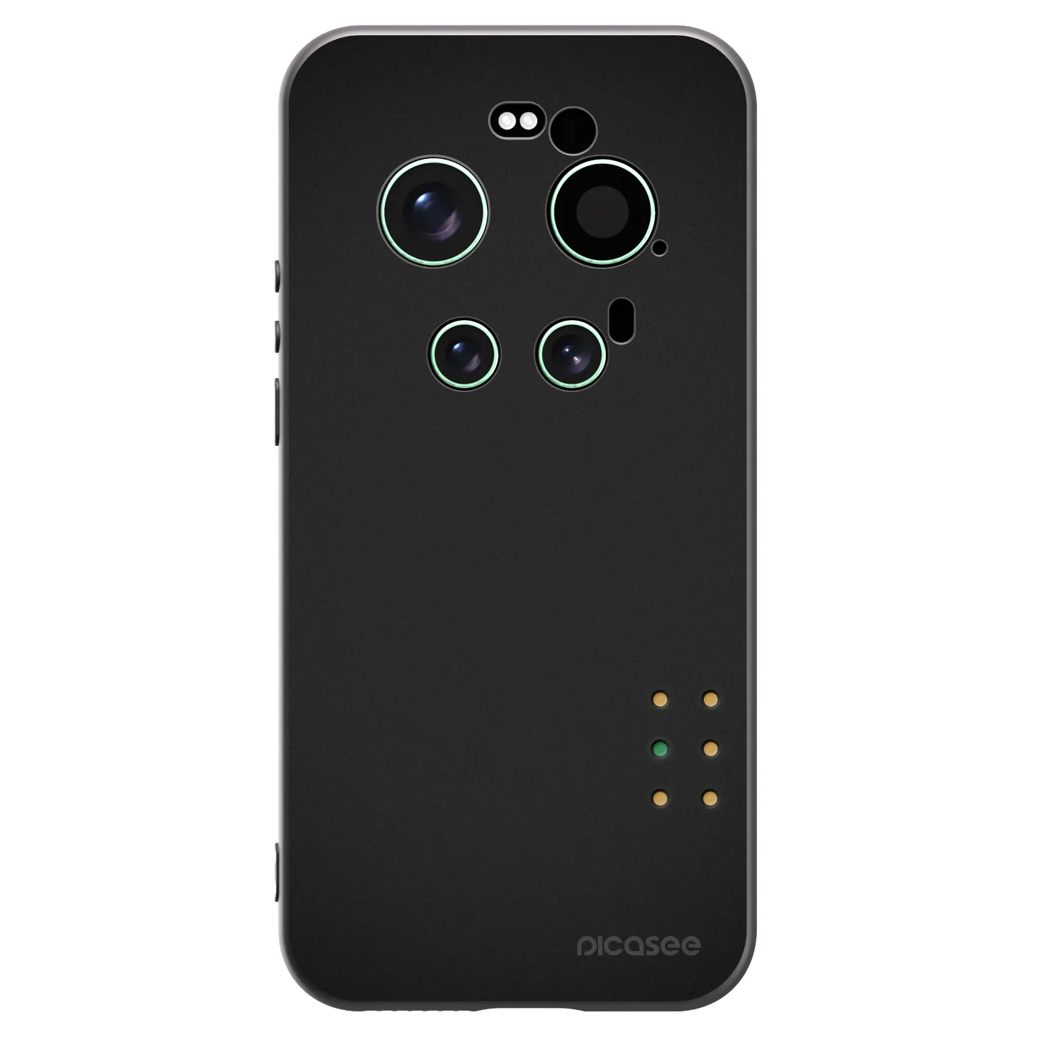 Picasee silikonski črni ovitek za Xiaomi 17 Ultra - Pulse
