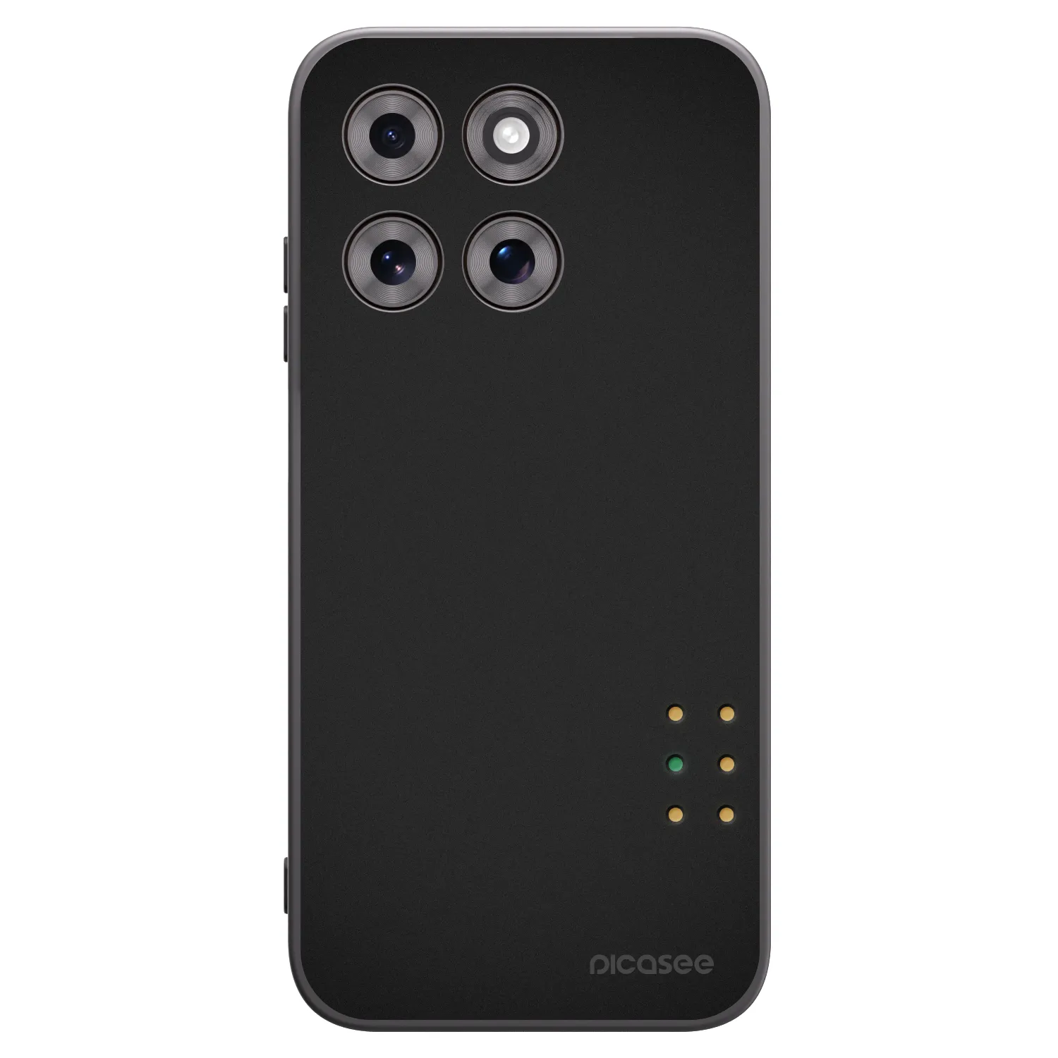 Picasee silikonski črni ovitek za Motorola Moto G77 - Pulse
