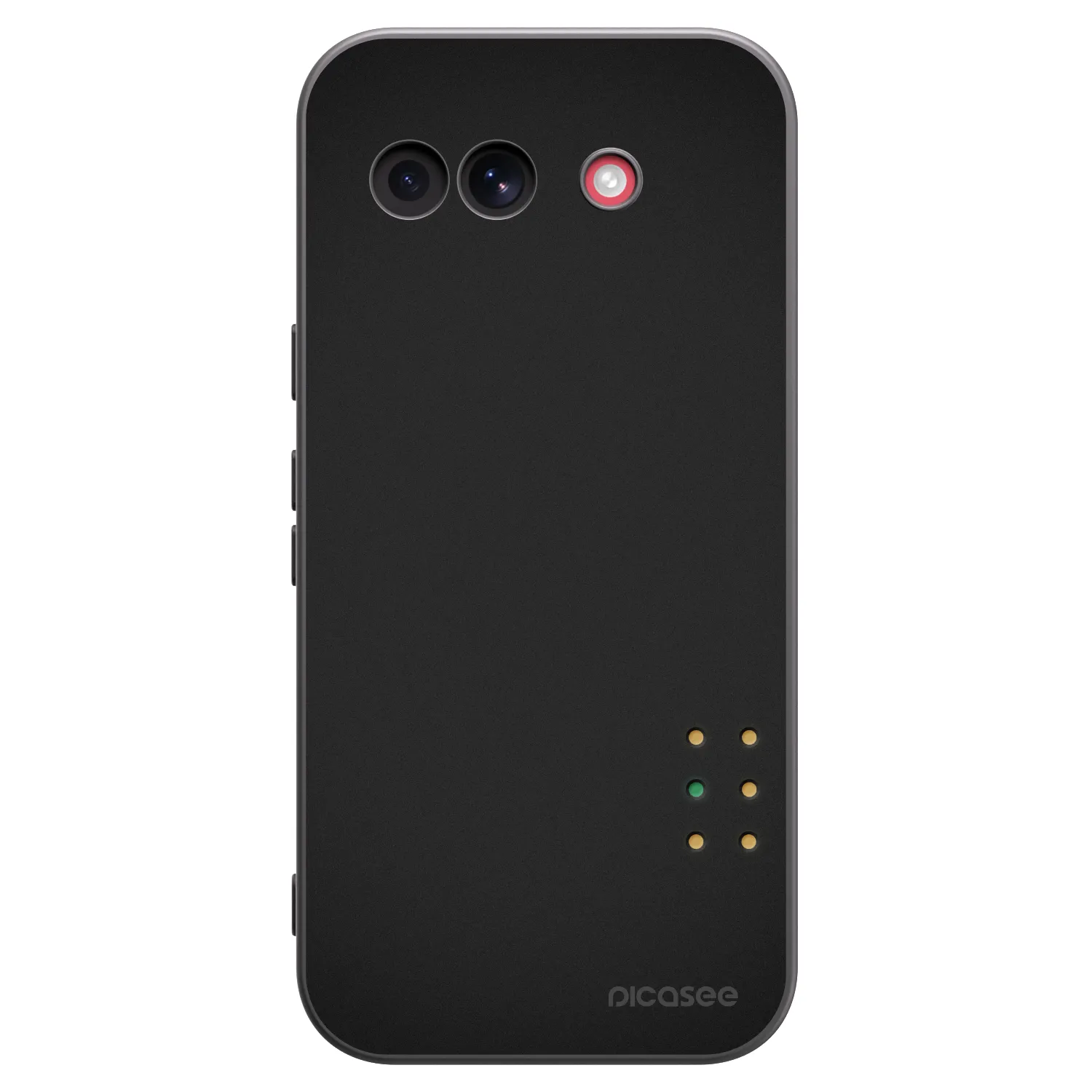 Picasee silikonski črni ovitek za Google Pixel 10a - Pulse