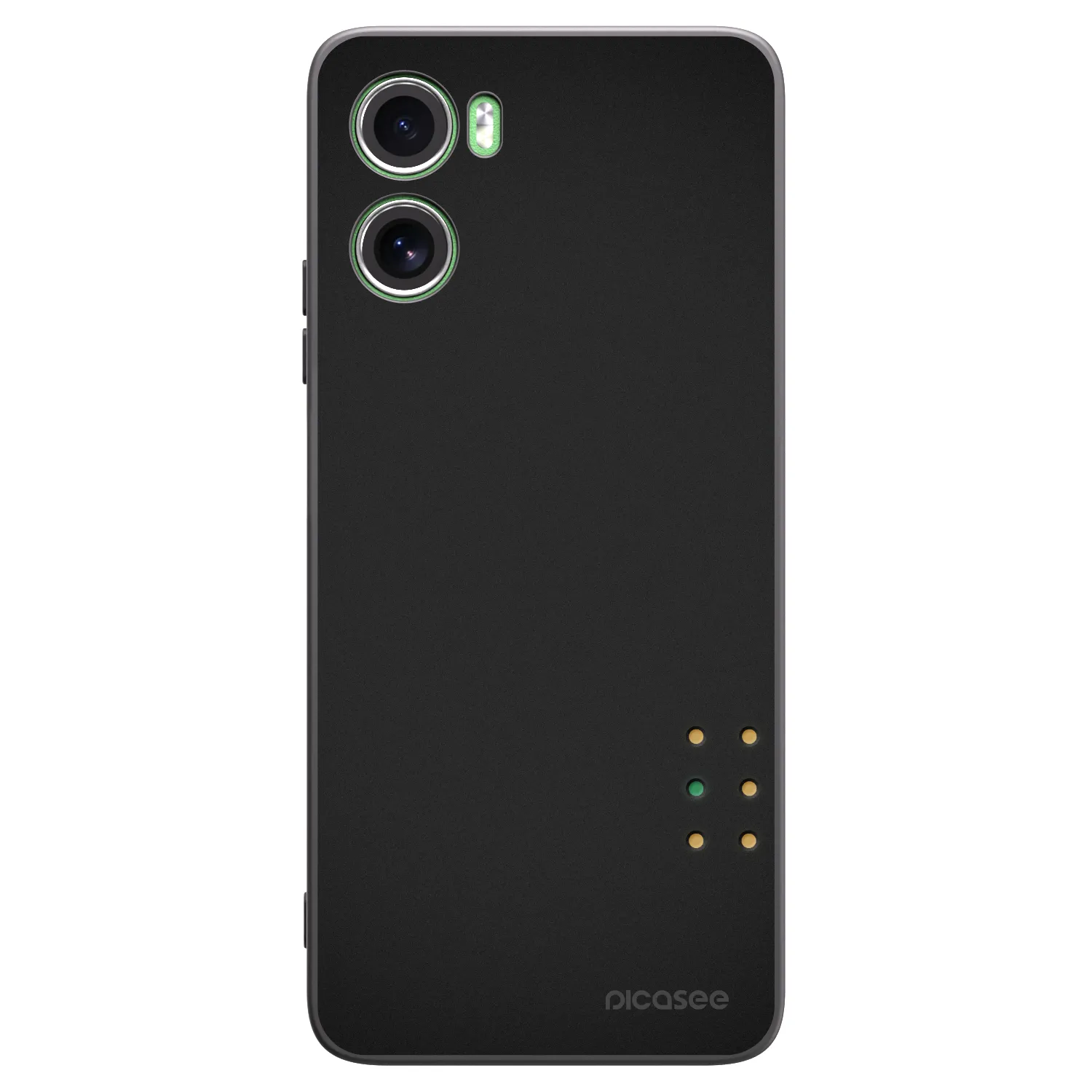 Picasee silikonski črni ovitek za Motorola Moto G06 - Pulse