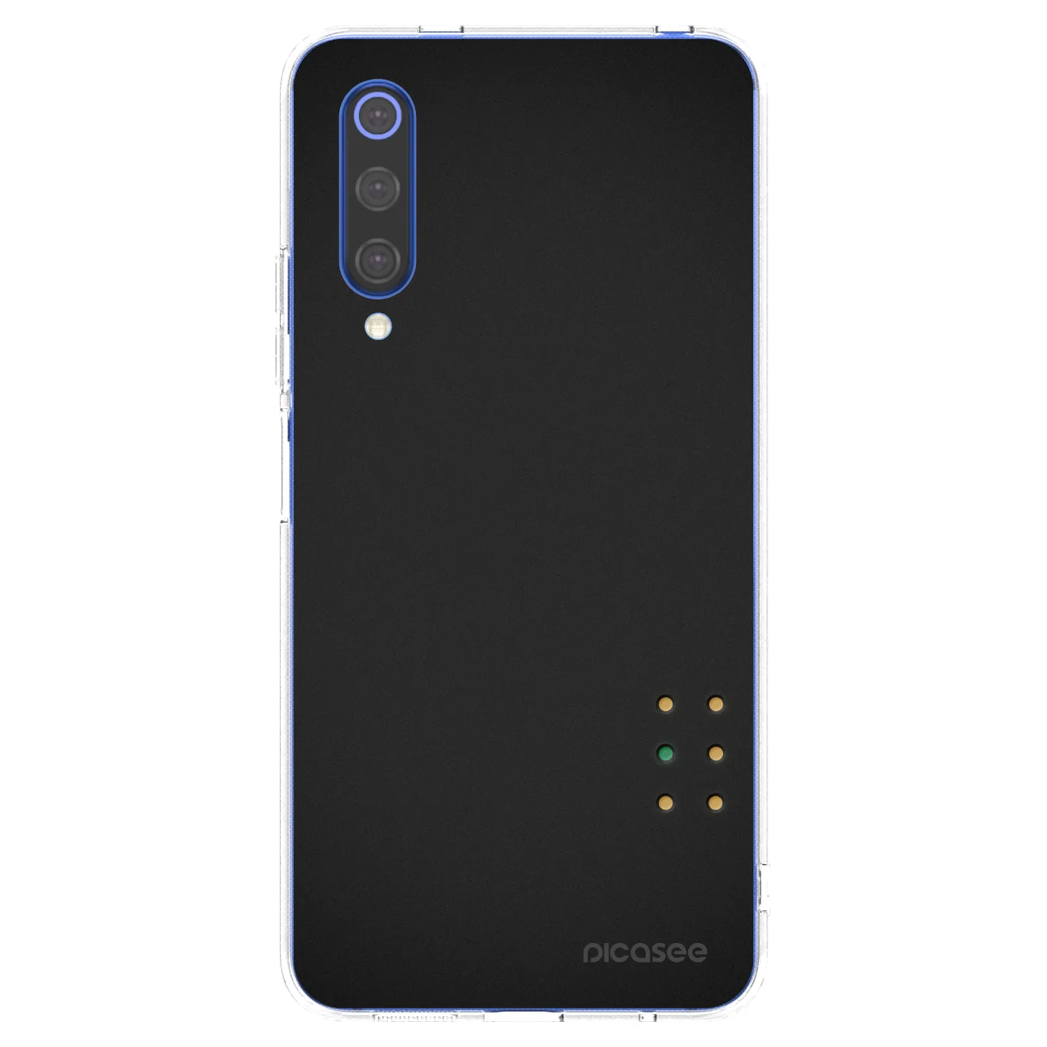 Picasee silikonski prozorni ovitek za Xiaomi Mi 9 SE - Pulse