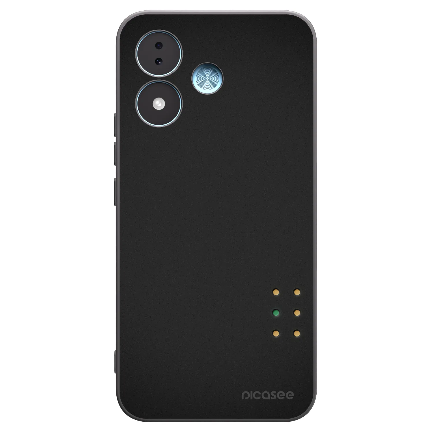 Picasee silikonski črni ovitek za Xiaomi Redmi Note 17 5G - Pulse